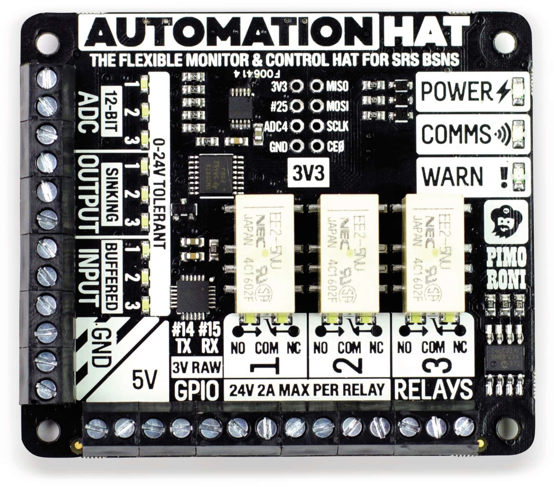 RASPBERRY PI Automation HAT