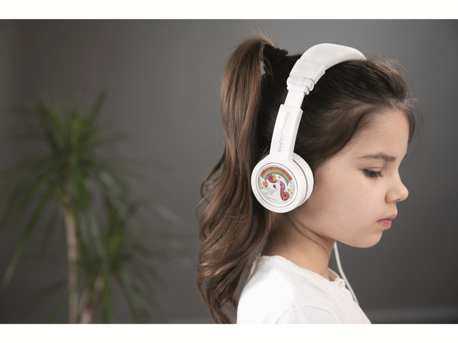 ONANOFF On-Ear Kopfhörer BuddyPhones Explore+, für Kinder, weiß