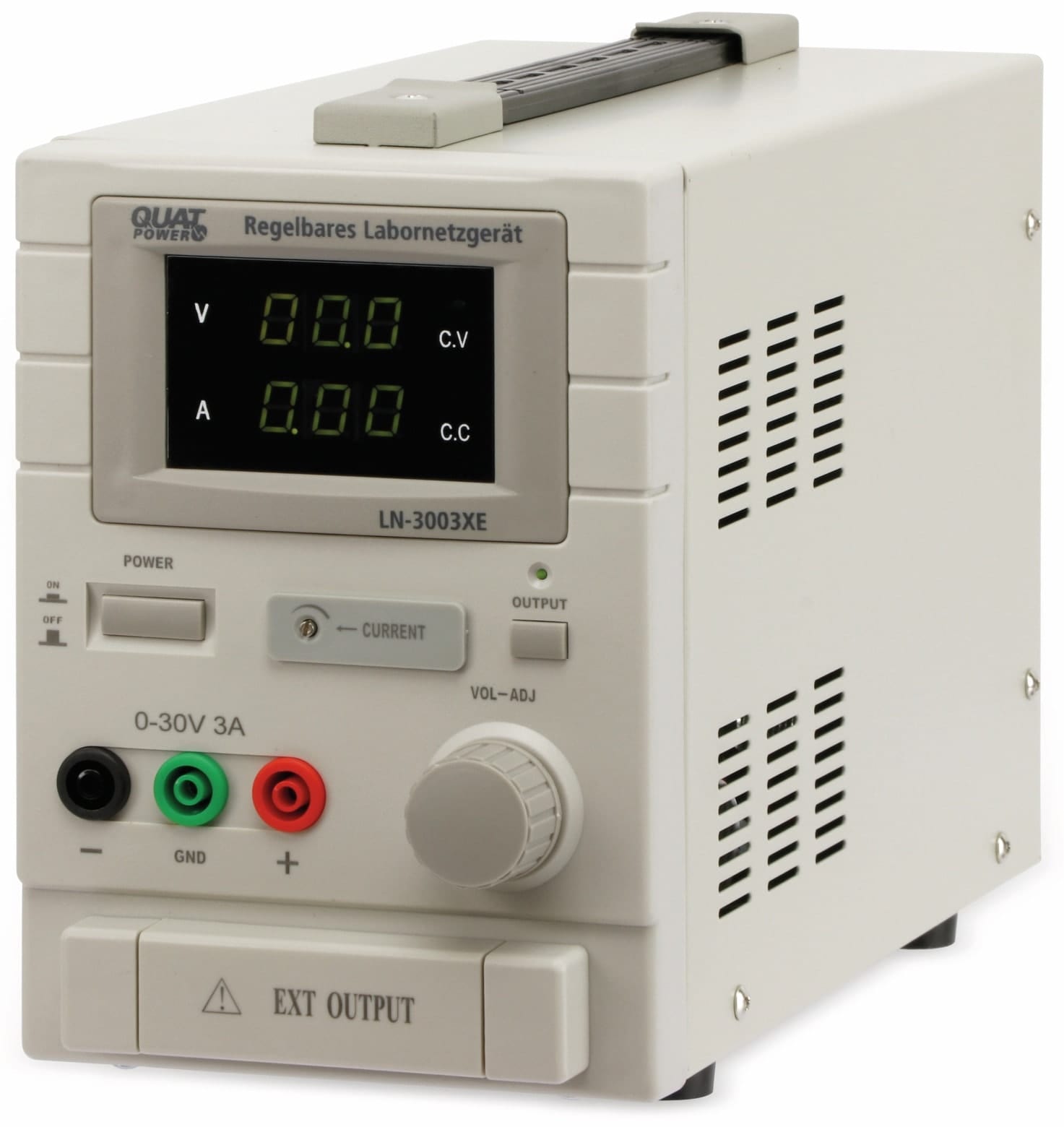 QUATPOWER Labornetzgerät LN-3003XE, 0...30 V-, 0...3 A