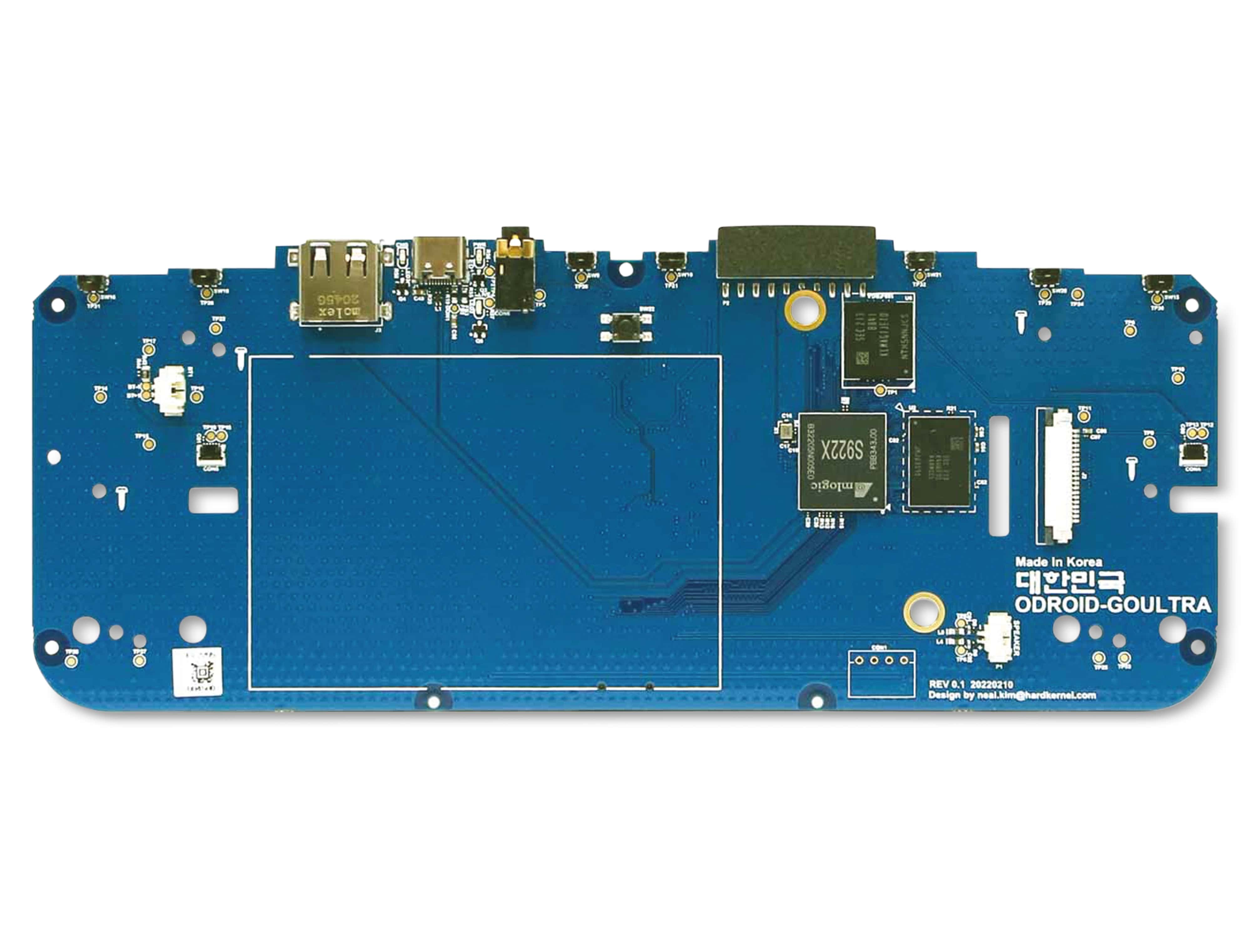 ODROID-GO ULTRA, grau, Spielekonsole (fertig aufgebaut)