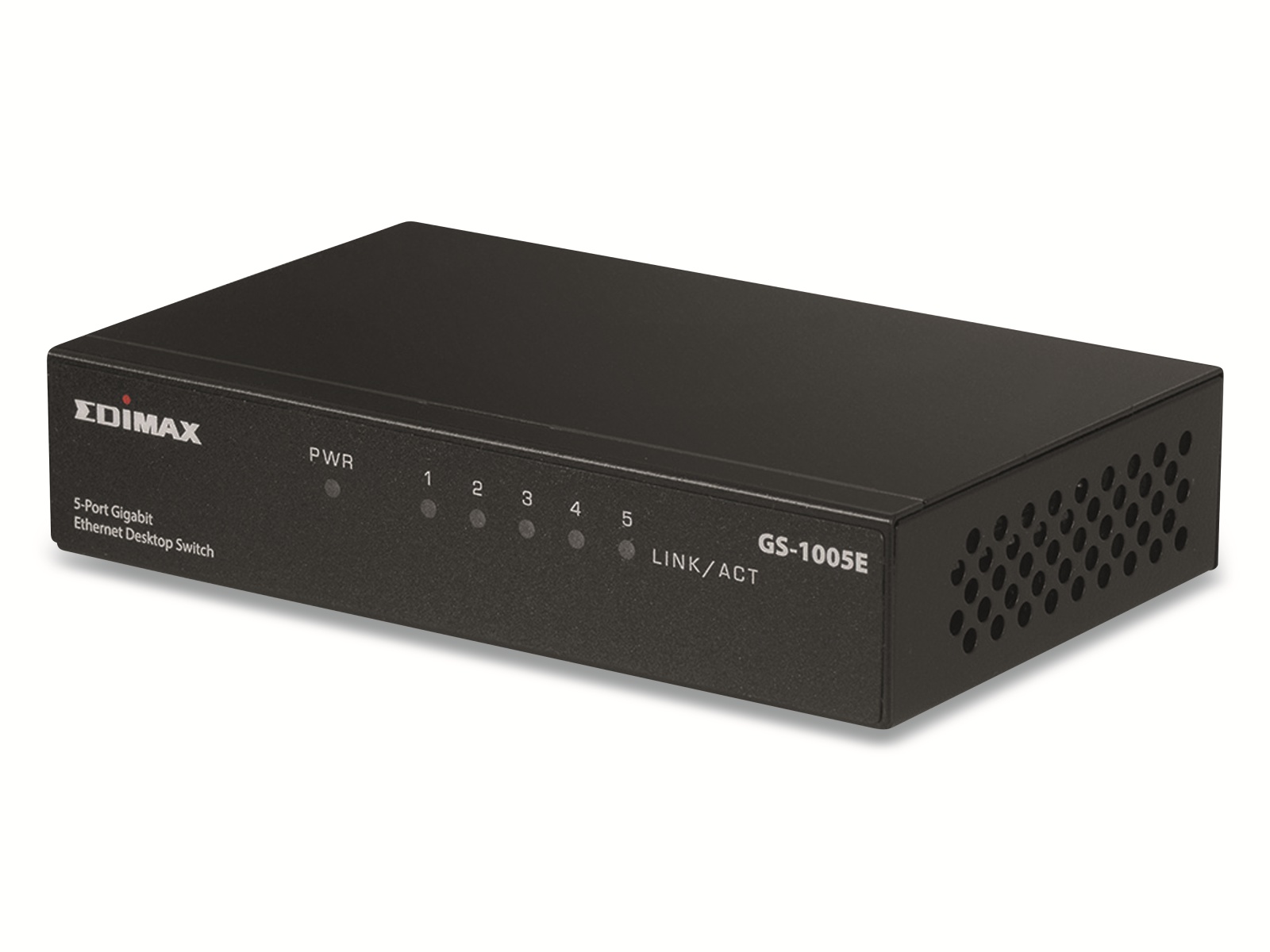 EDIMAX Gigabit-Switch GS-1005E, 5-port, Metallgehäuse