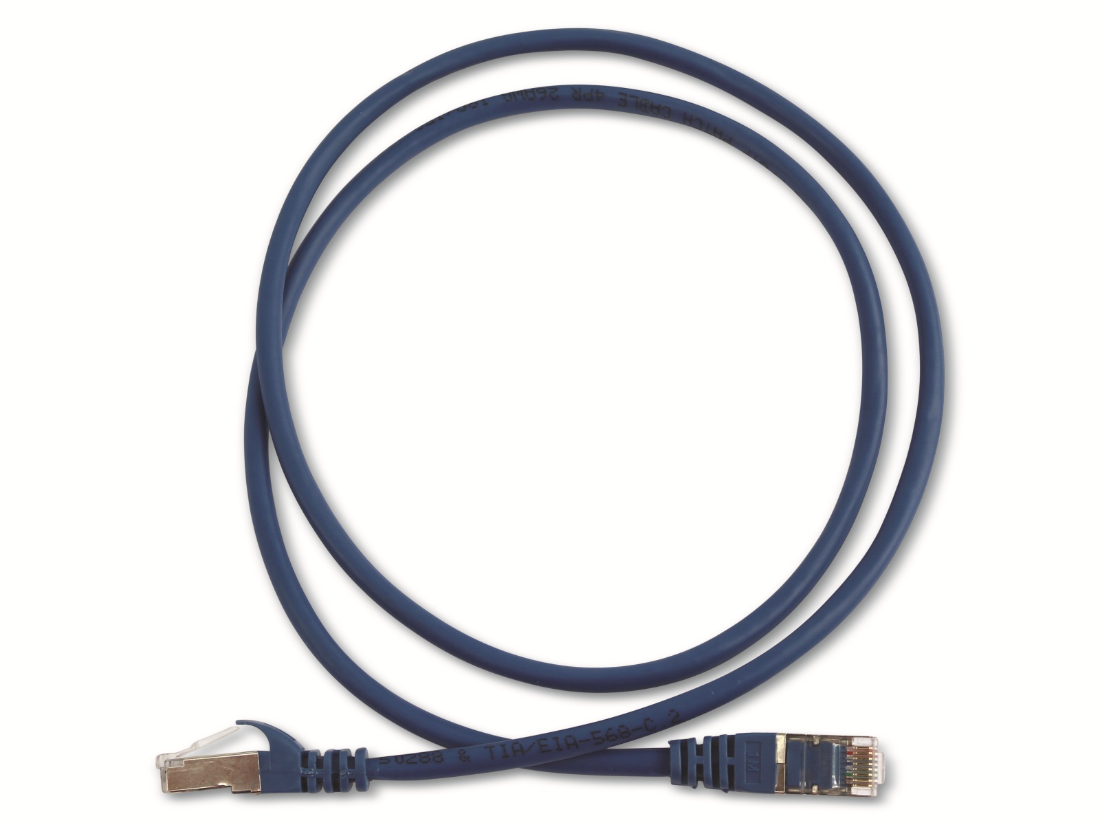 EQUIP CAT.5e Patchkabel, 1,0m, blau, 8P8C, F/UTP