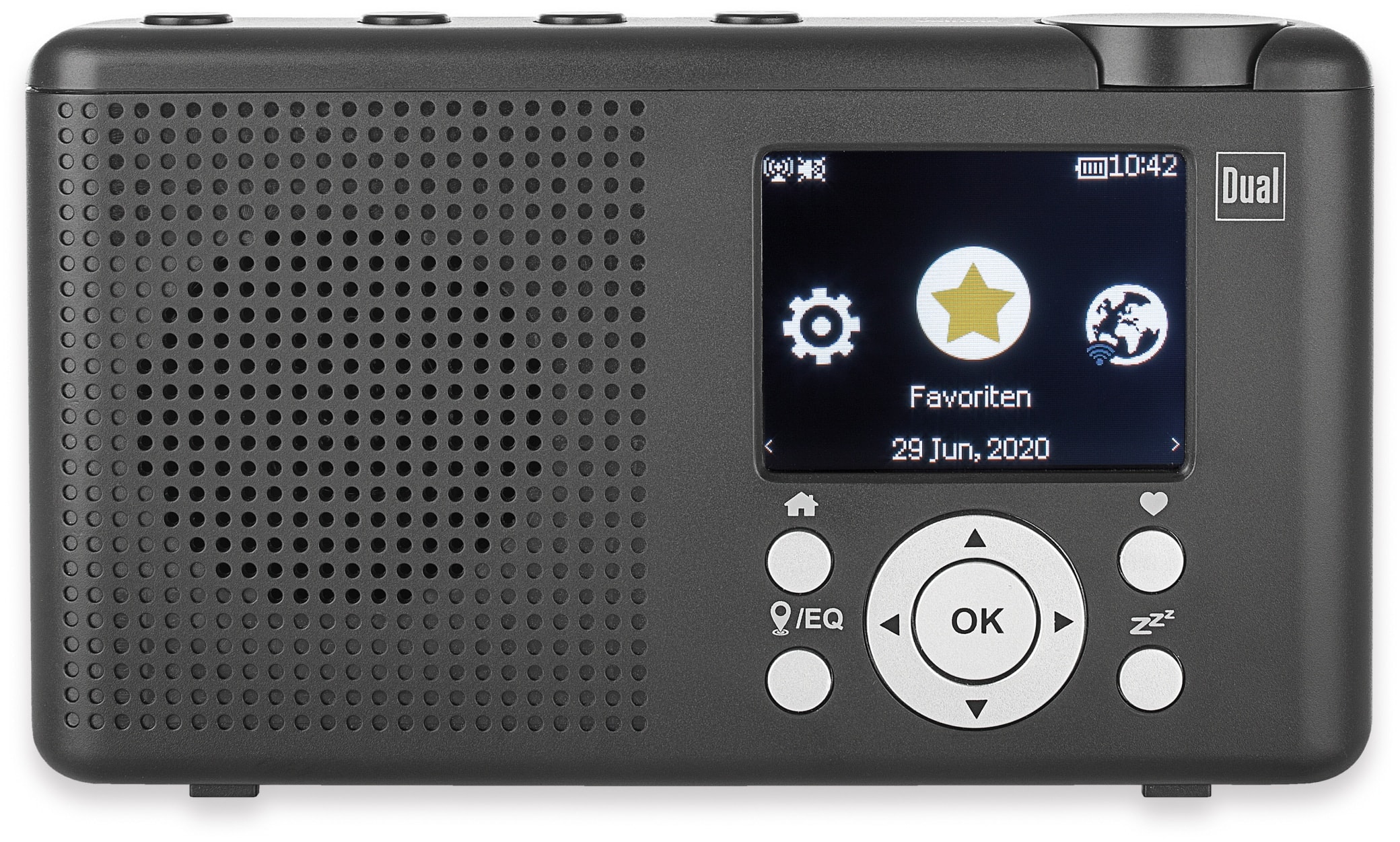 Dual DAB+ Radio MCR 200, schwarz