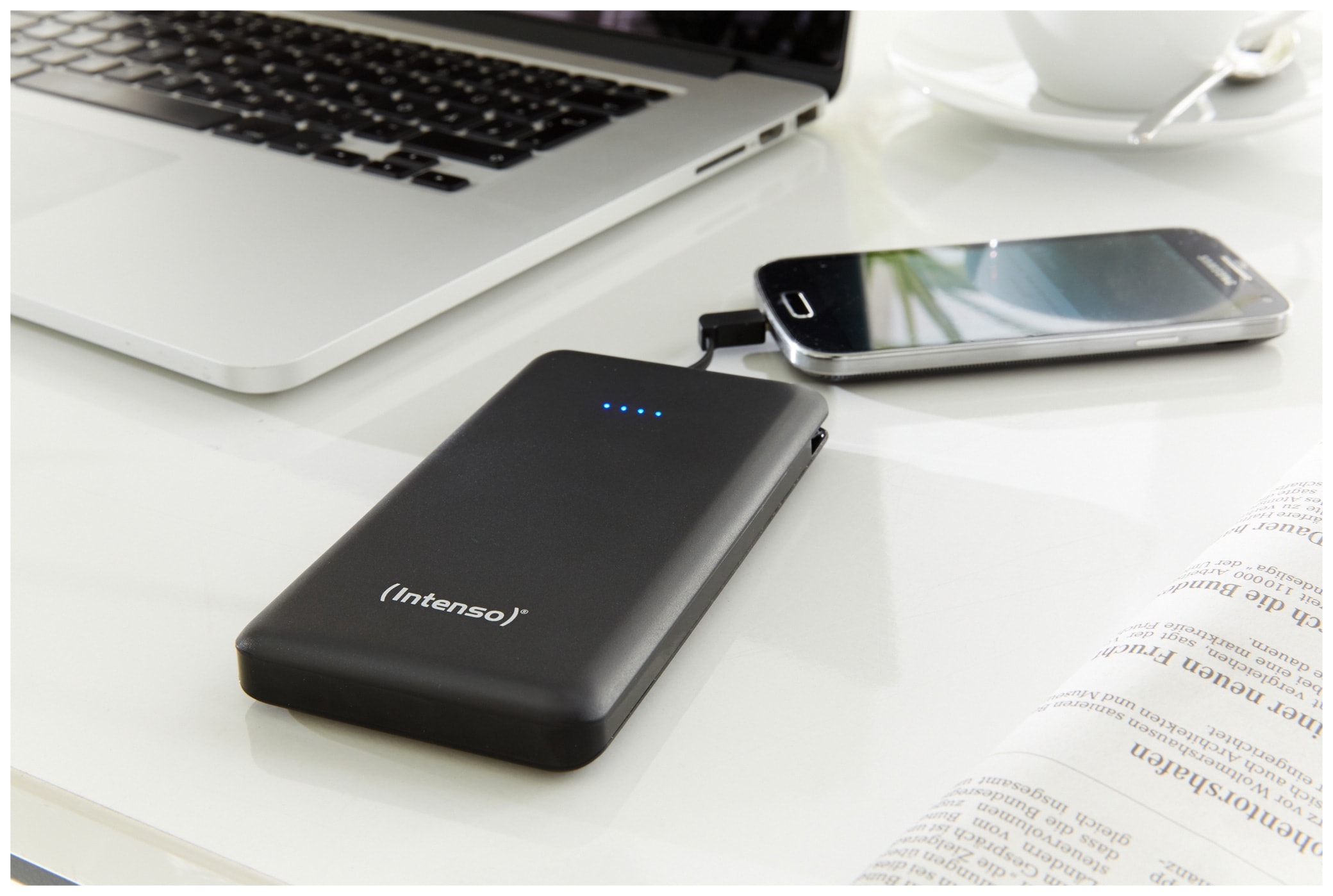 Intenso USB Powerbank 7332530 Slim S10000, 10000 mAh, schwarz