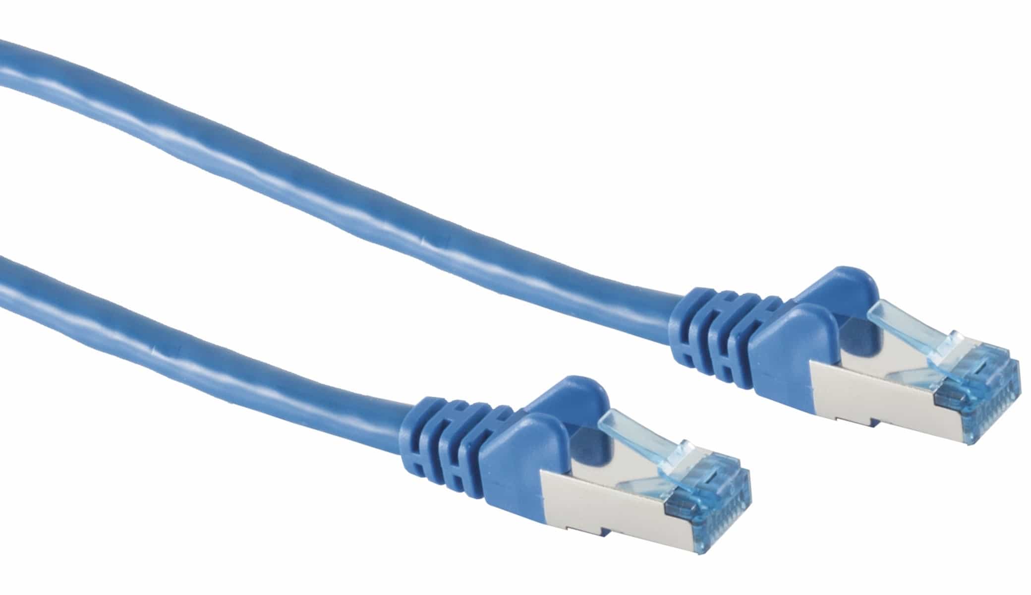 S-IMPULS CAT.6A Patchkabel, 3 m, blau