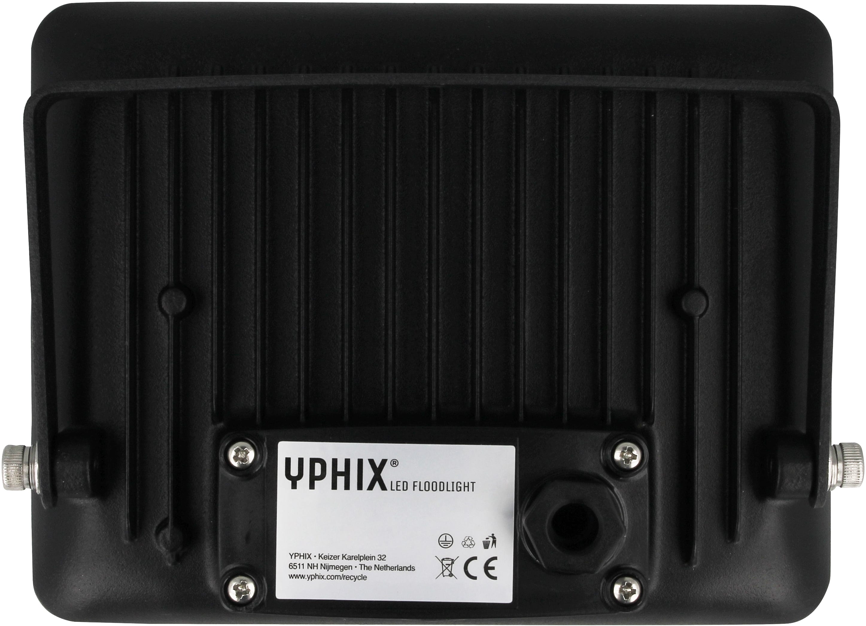 YPHIX LED-Baustrahler LED Floodlight John, 73610, 30 W, 3000 K, schwarz