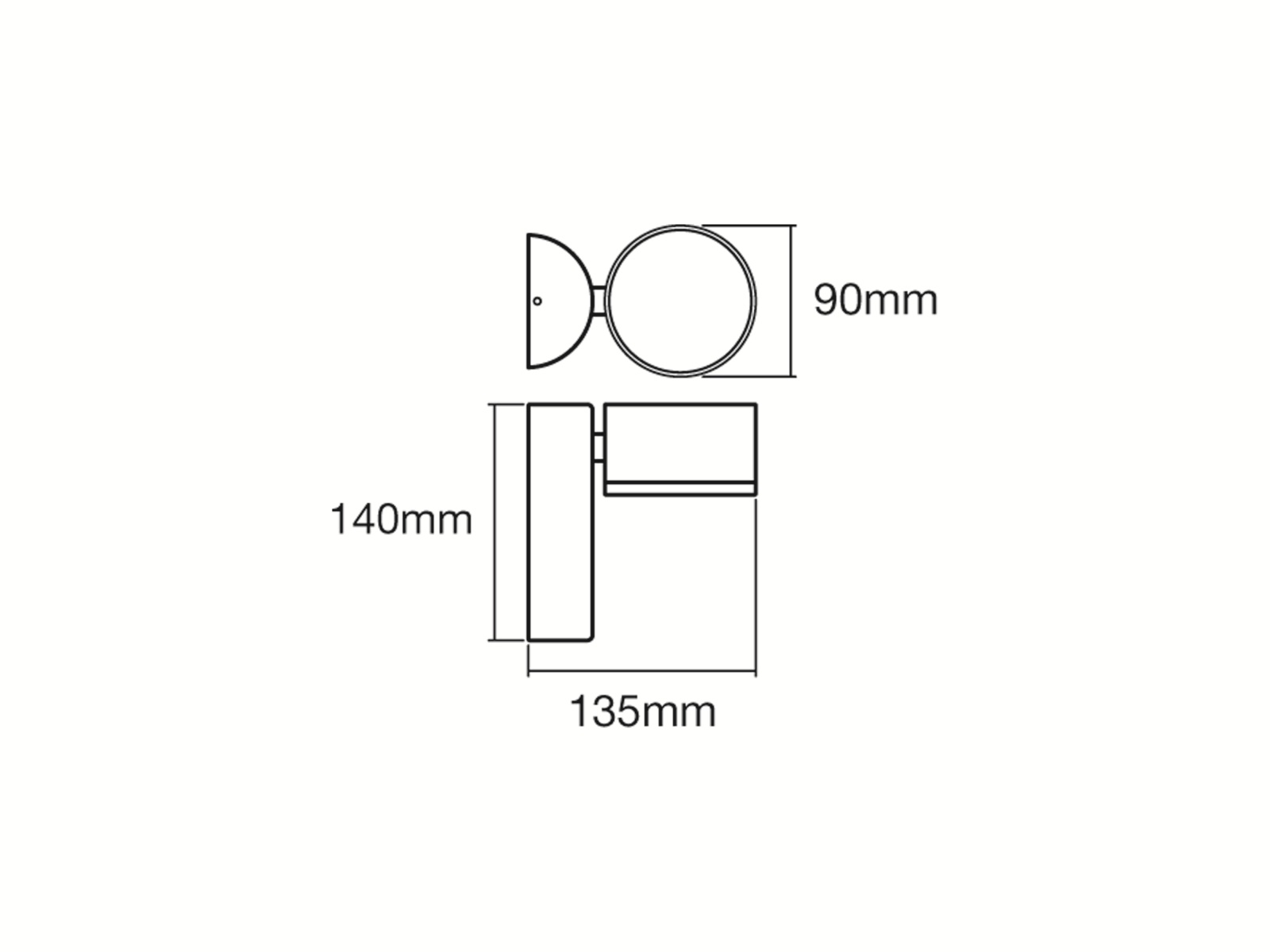 Ledvance LED-Leuchte, OSRAM ENDURA STYLE Spot Round, 8 W, 460 lm, weiß