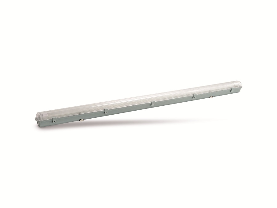 MÜLLER-LICHT LED-Feuchtraum-Wannenleuchte AQUA-PROMO 1/120, 18 W, 1900 lm, 4000 K, 1272 mm