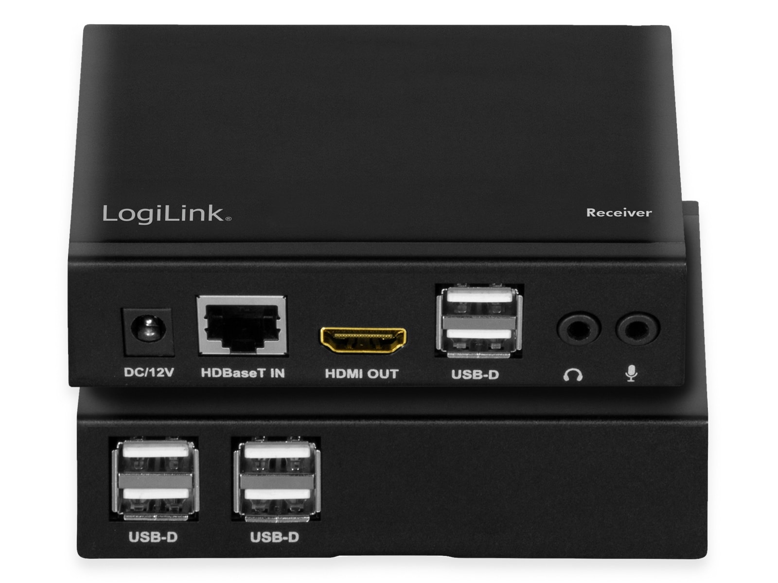 LOGILINK HDMI-HDBaseT-Extender-Set HD0029, 100 m, 6x USB-A, 4K/60 Hz