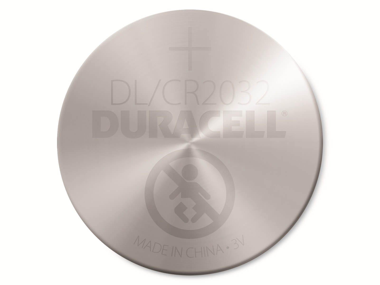 DURACELL Lithium-Knopfzelle CR2032, 3V, Electronics, 4 Stück