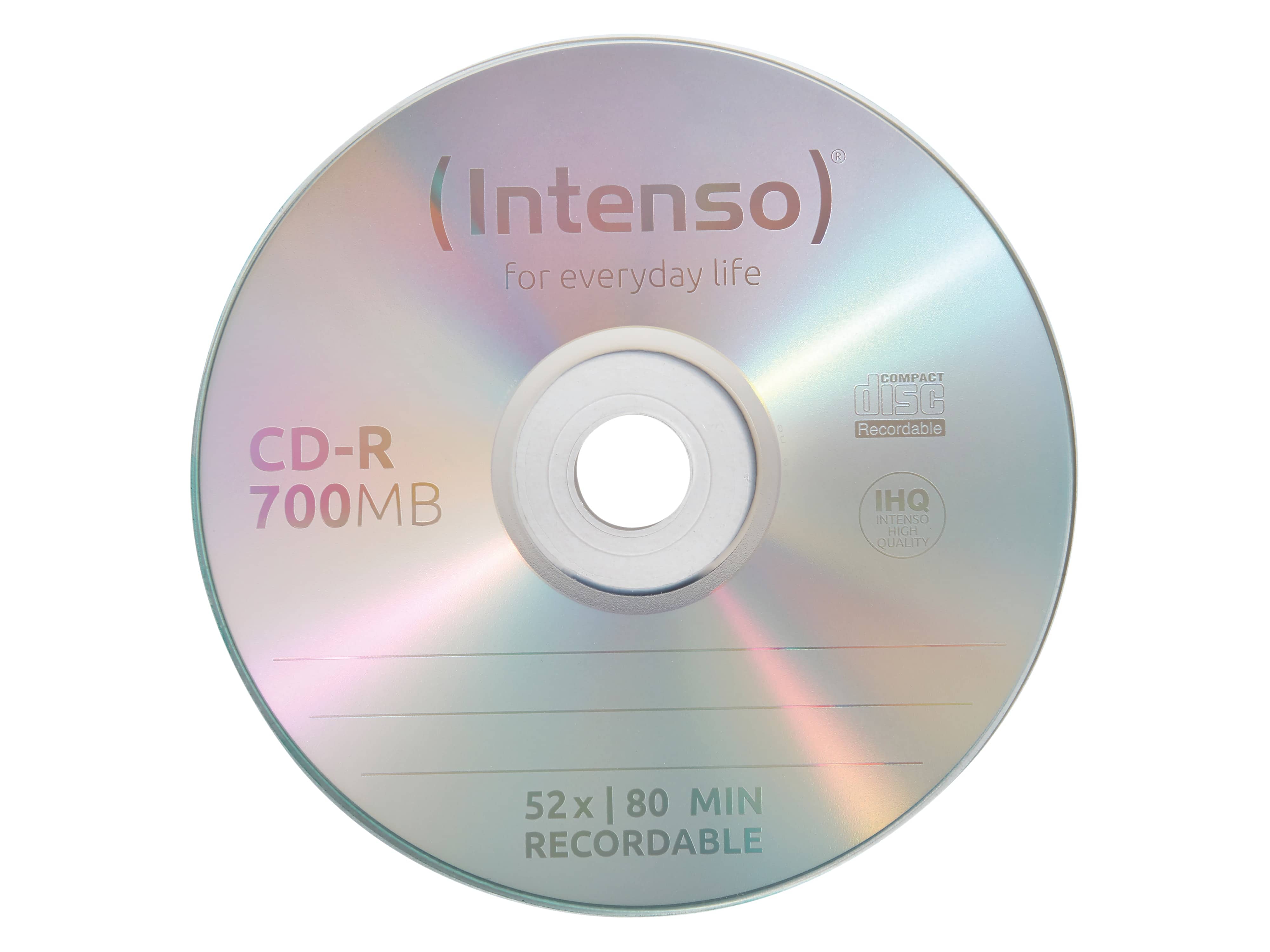 INTENSO CD-R Spindel (bedruckbar), 50 Stück