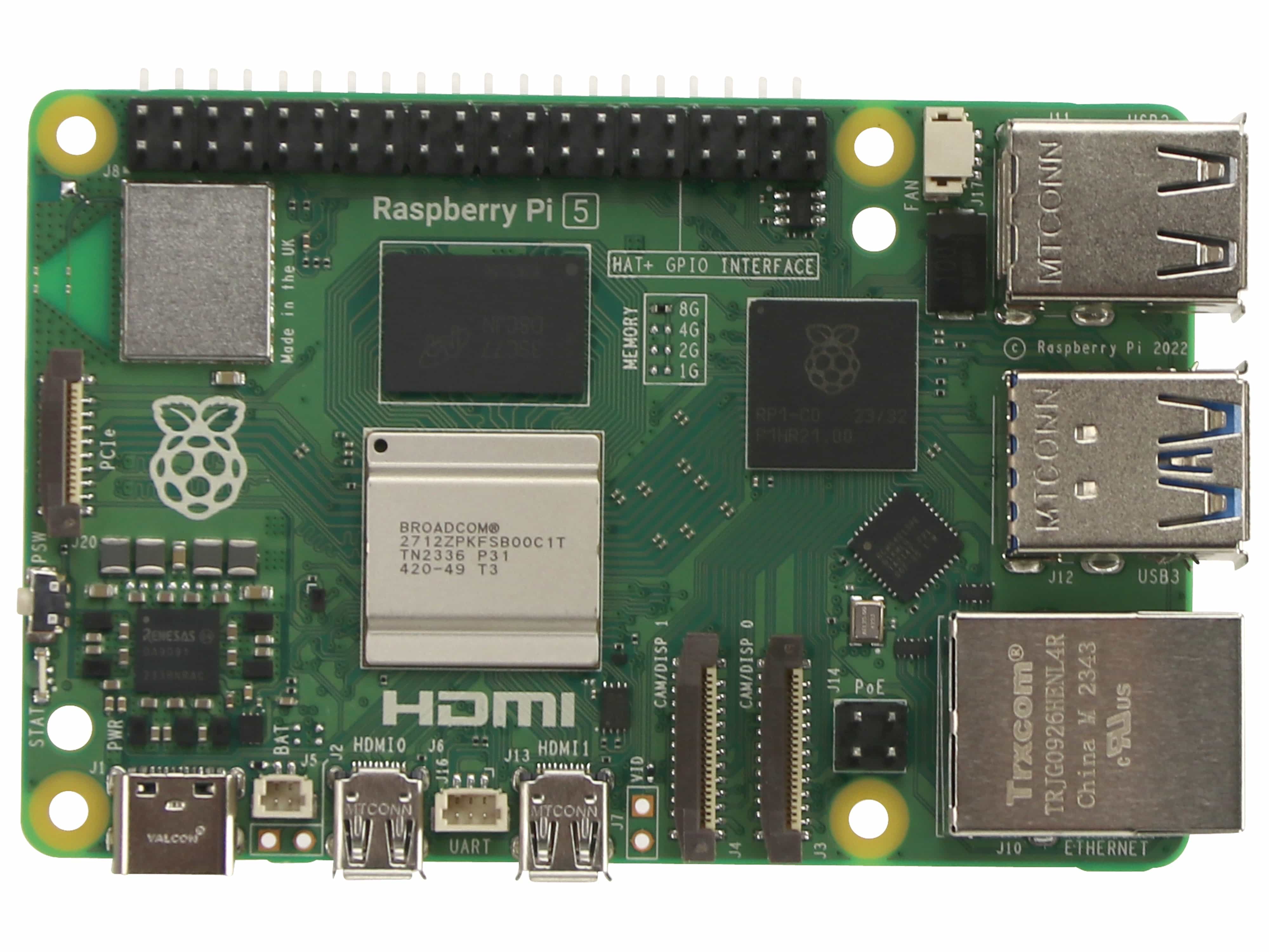 RASPBERRY PI 5, 8 GB