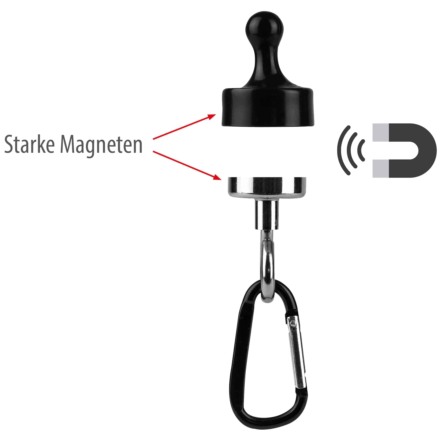 CALIMA CAMPING EQUIPMENT Magnethaken, 46074