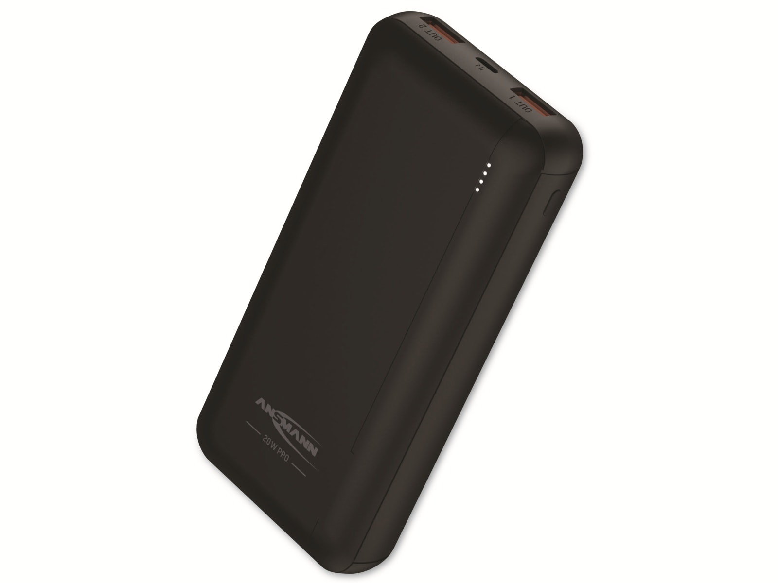 ANSMANN USB Powerbank PB320PD, 20000 mAh, 20 Wh, 2x USB-A Port, QC 3.0