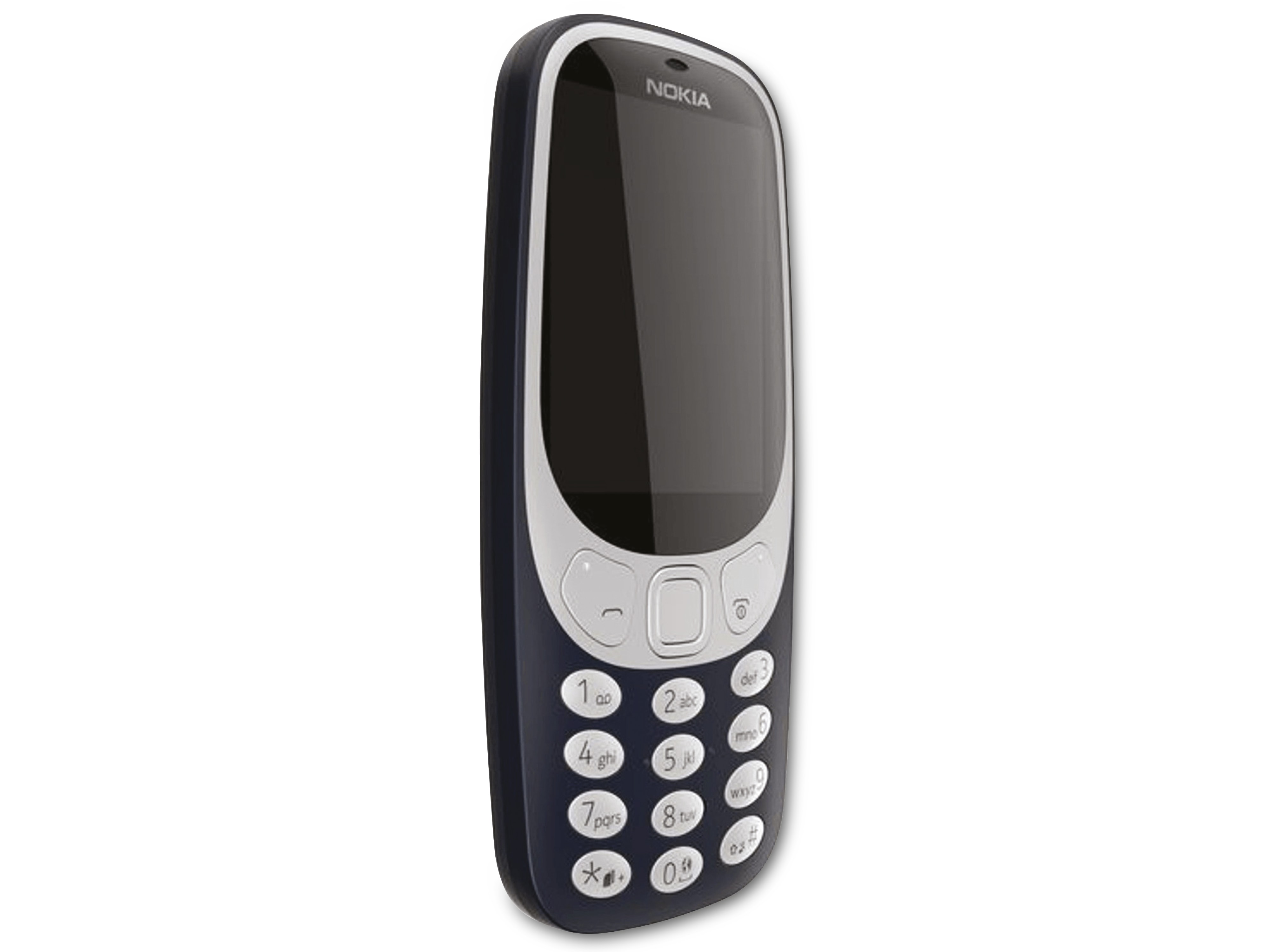 NOKIA Handy 3310, Dark Blue, Dual SIM 