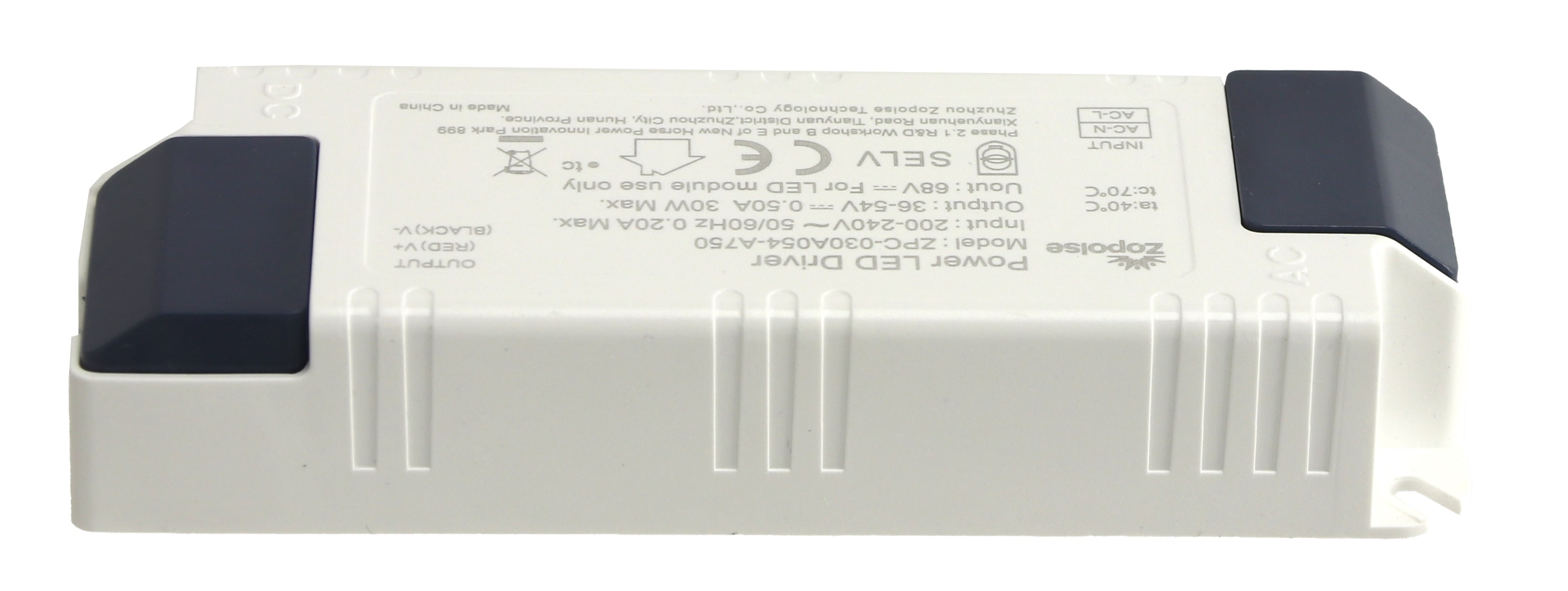 ZOPOISE LED-Schaltnetzteil ZPC-030A054-A750, 30 W