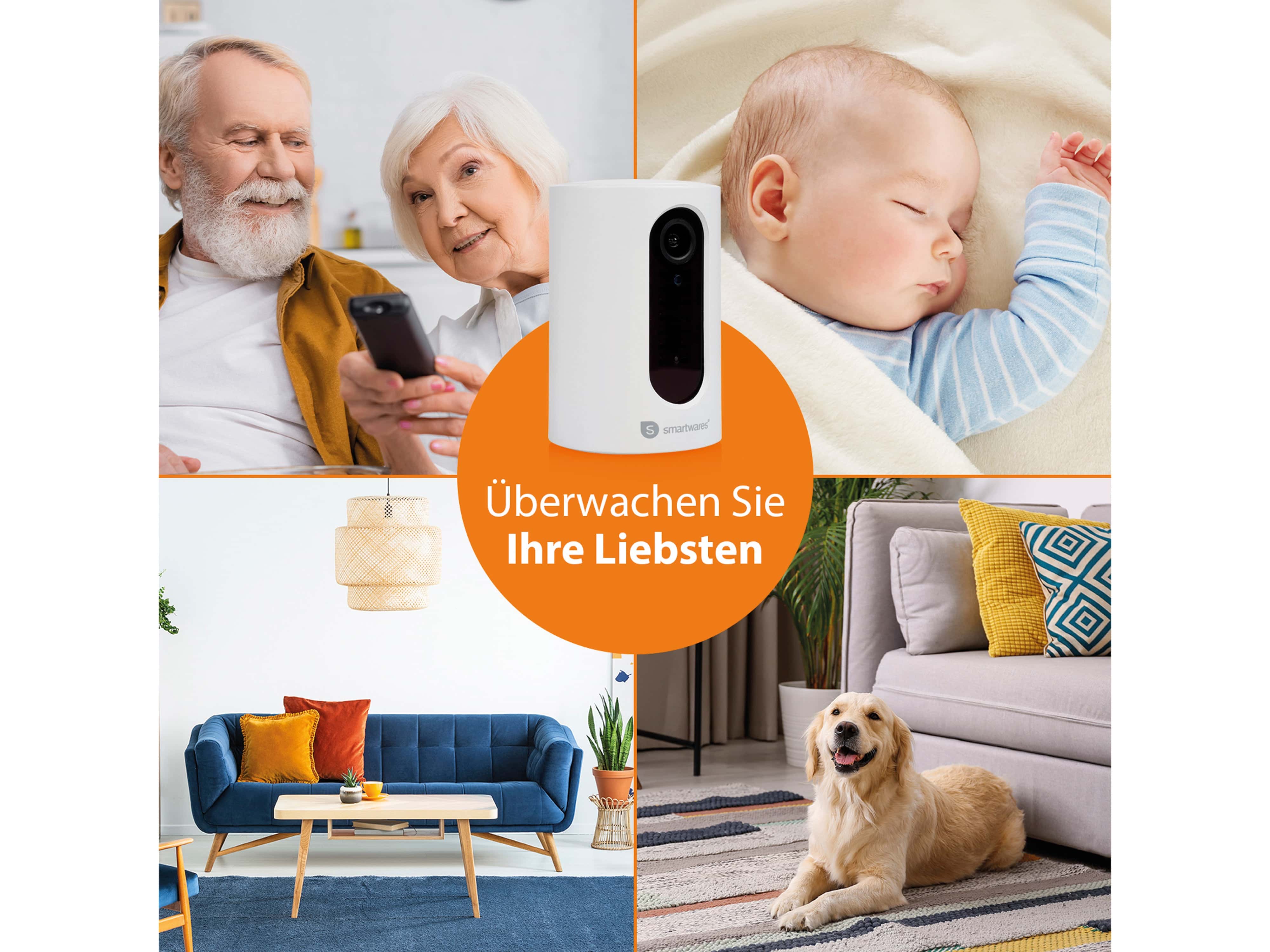 SMARTWARES Überwachungskamera Privacy CIP-37350, Innenbereich