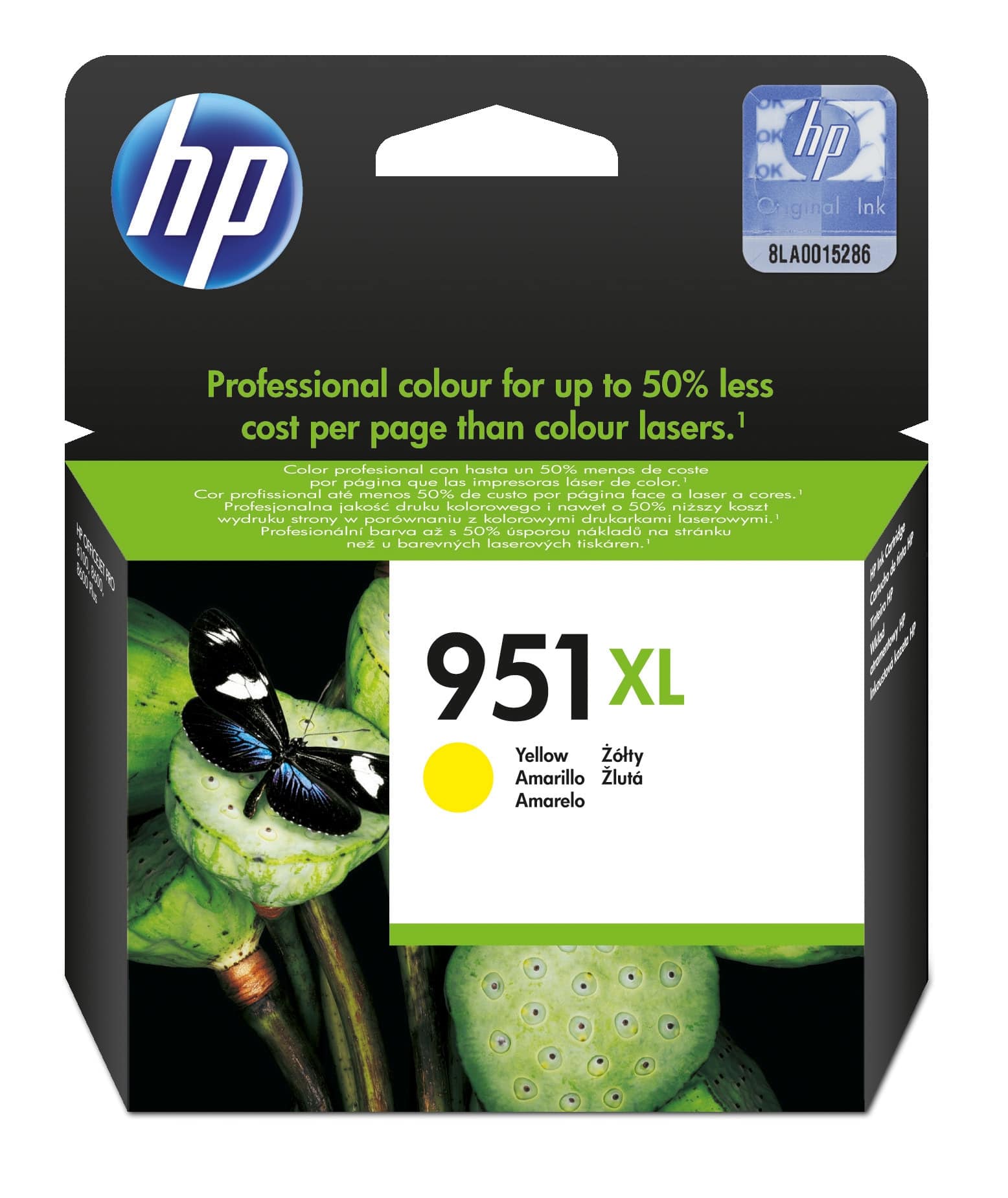 HP Tintenpatrone 951XL, Yellow