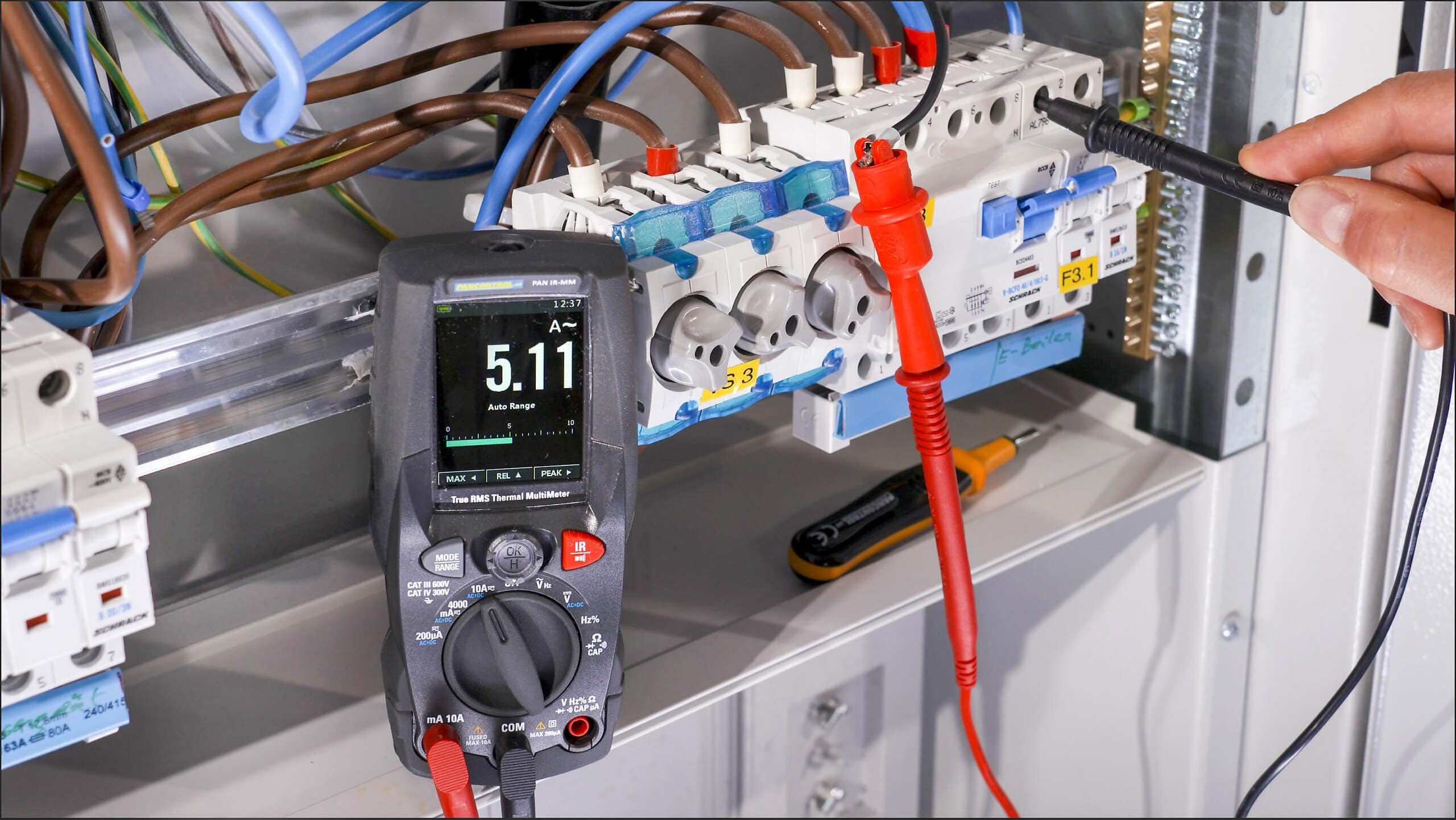 PANCONTROL Digital Multimeter mit Infrarot-Kamera, PAN IR-MM