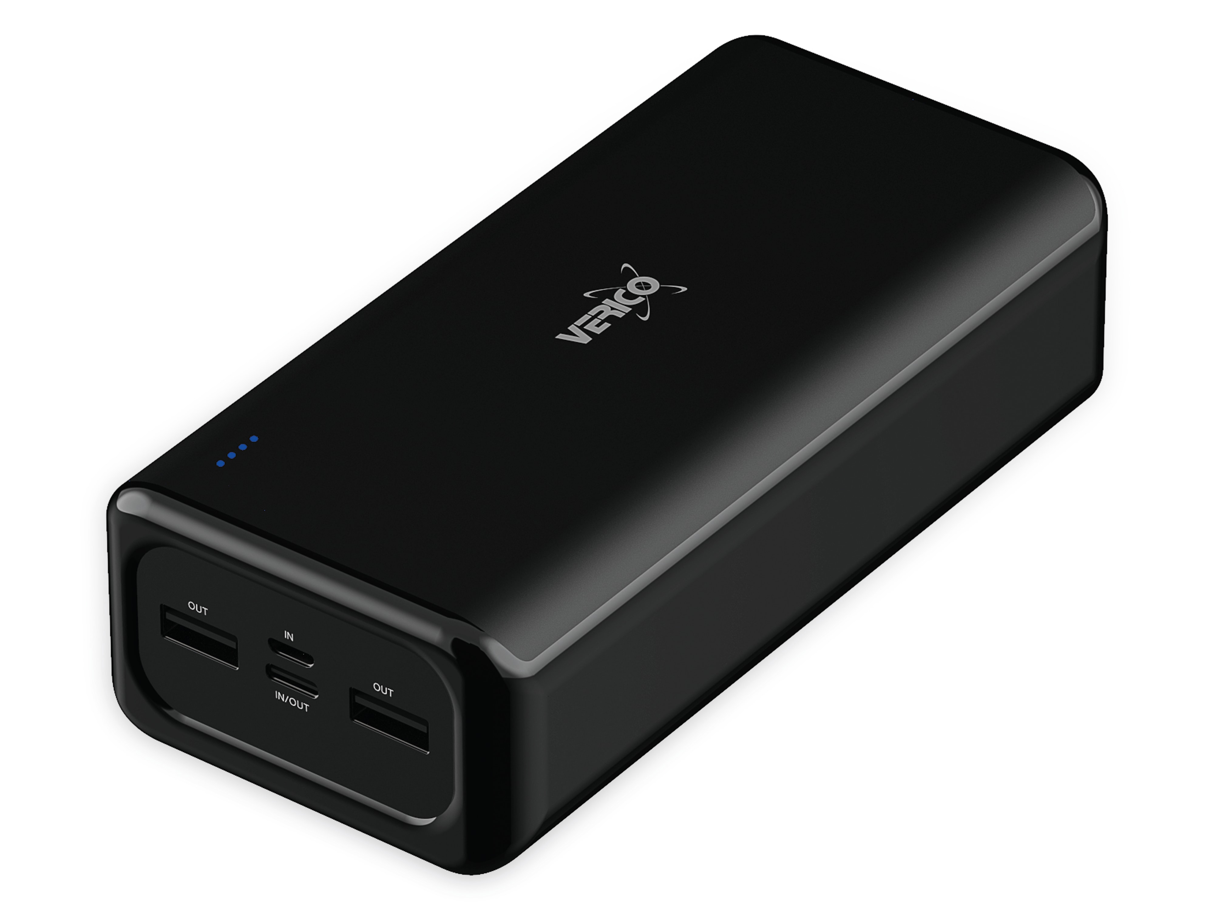 VERICO USB Powerbank Power Pro PD V2, 30.000mAh, schwarz