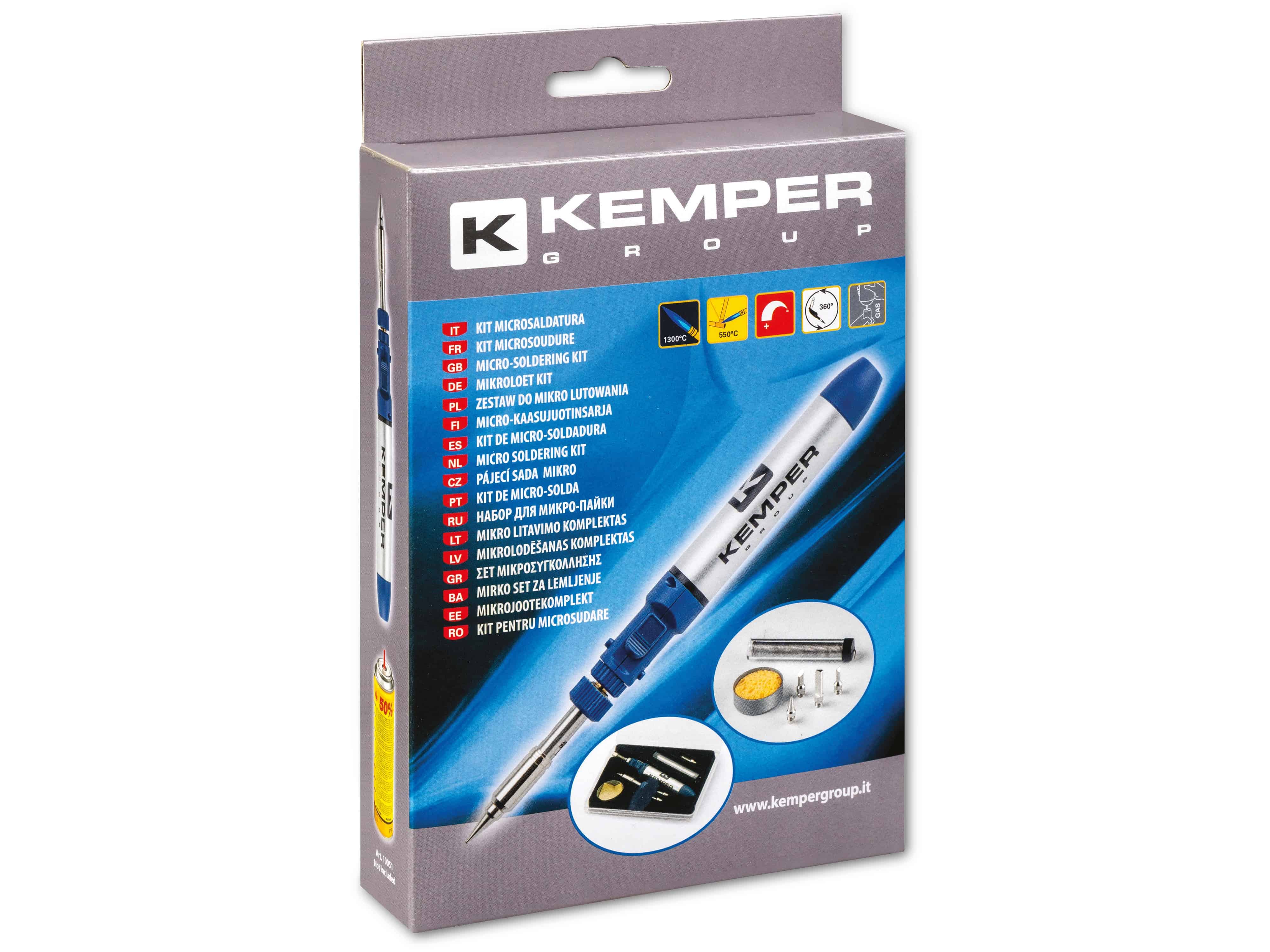 KEMPER Mini-Lötkolben-Set 12000KIT