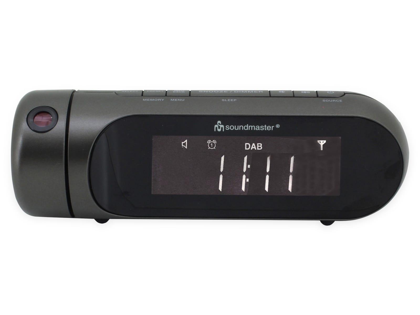 SOUNDMASTER DAB+/UKW-Uhrenradio UR6700AN, mit Zeitprojektion