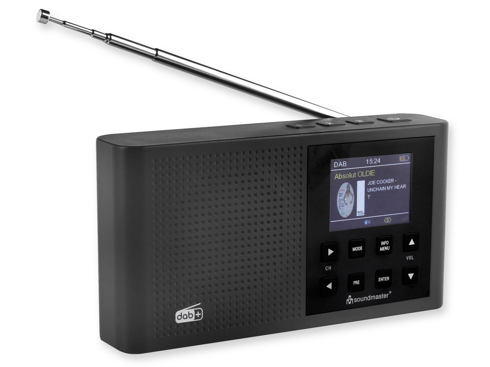 SOUNDMASTER DAB+/UKW Radio DAB165SW, schwarz