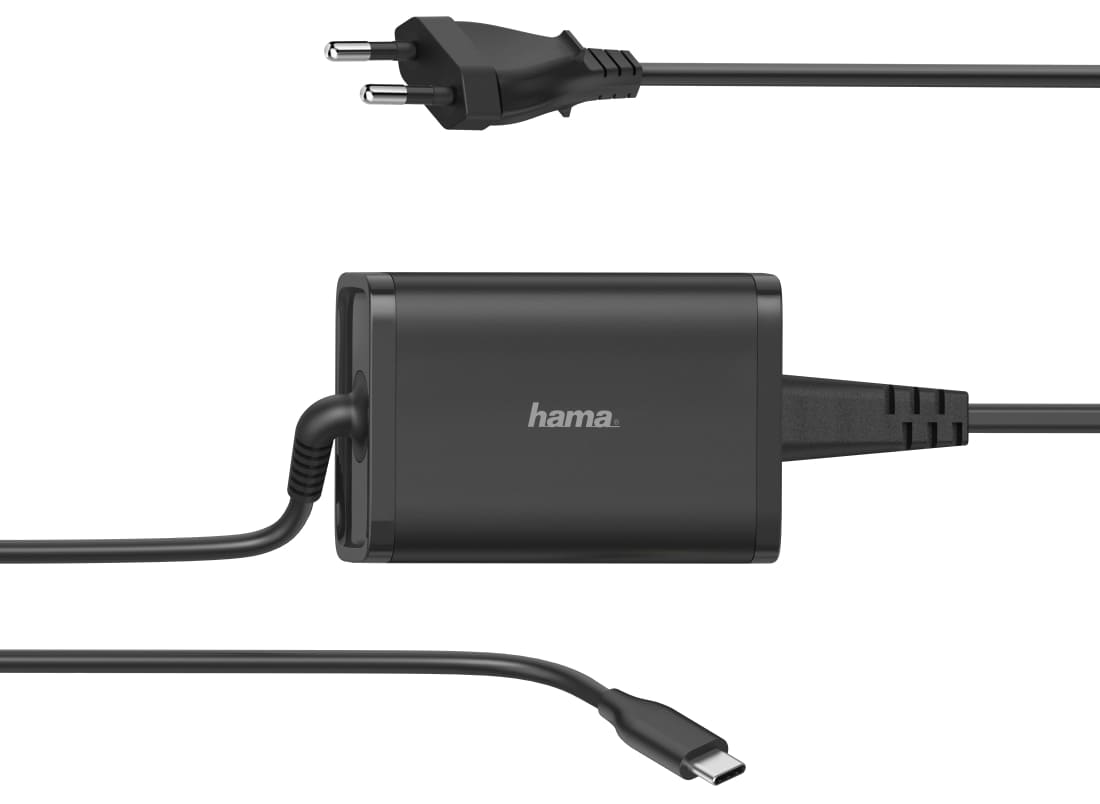 HAMA Notebook-Netzteil 200006 65W USB-C PD