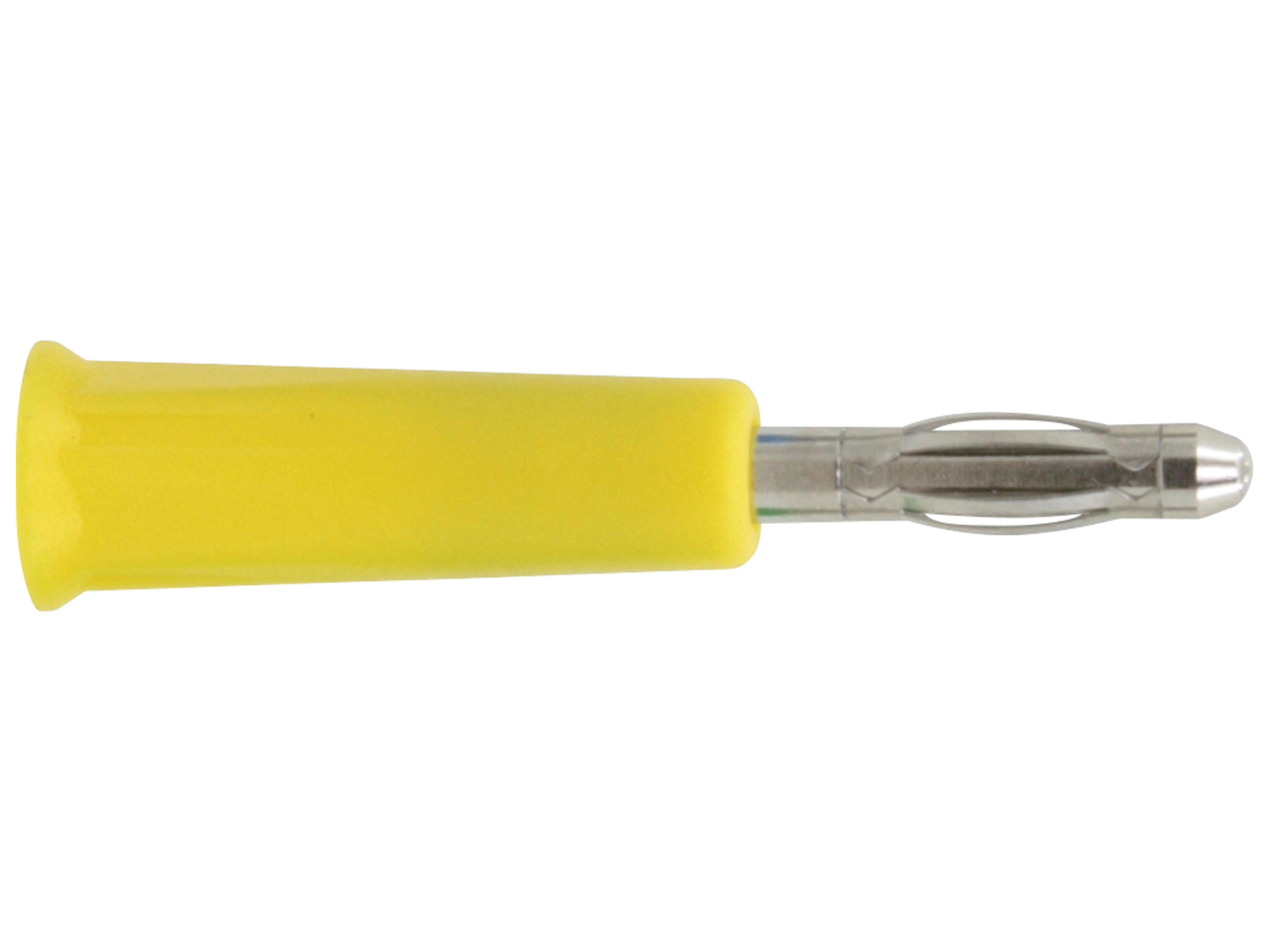 DONAU ELEKTRONIK Bananenstecker, 4mm, gelb, 1013
