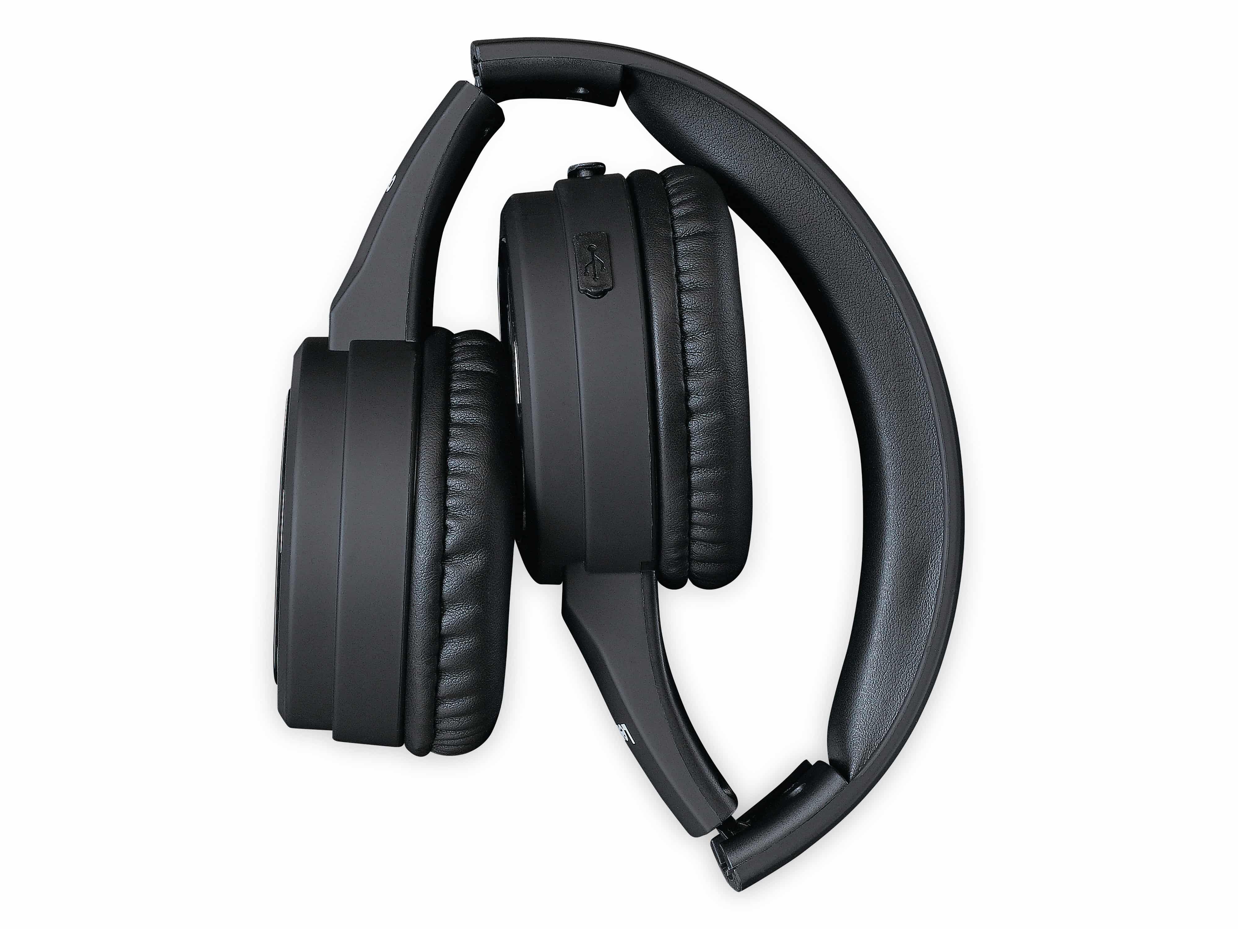 LENCO Over-Ear Kopfhörer HPB-330BK, schwarz