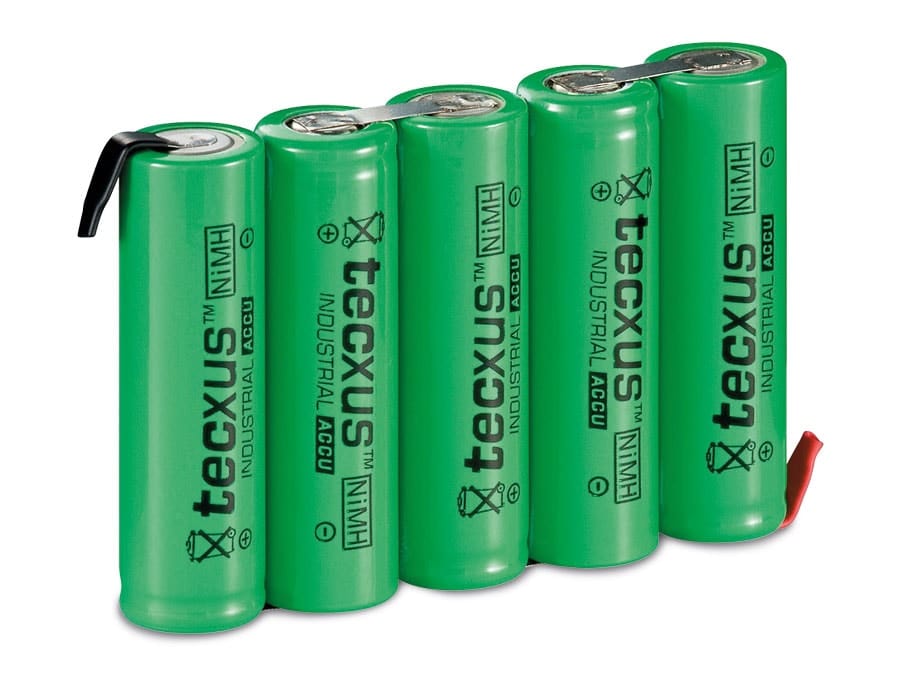 NiMH-Akkupack im Polybag, 6 V/2100 mAh