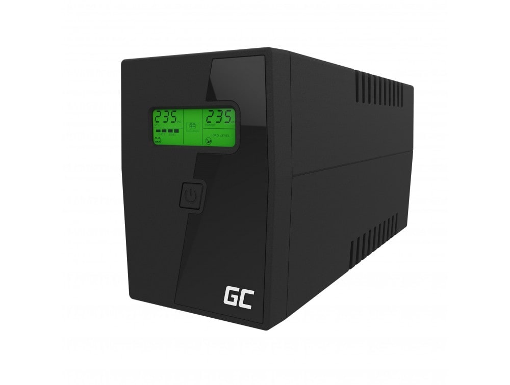 GREENCELL USV, 600 VA, 360 W, Überspannungsschutz