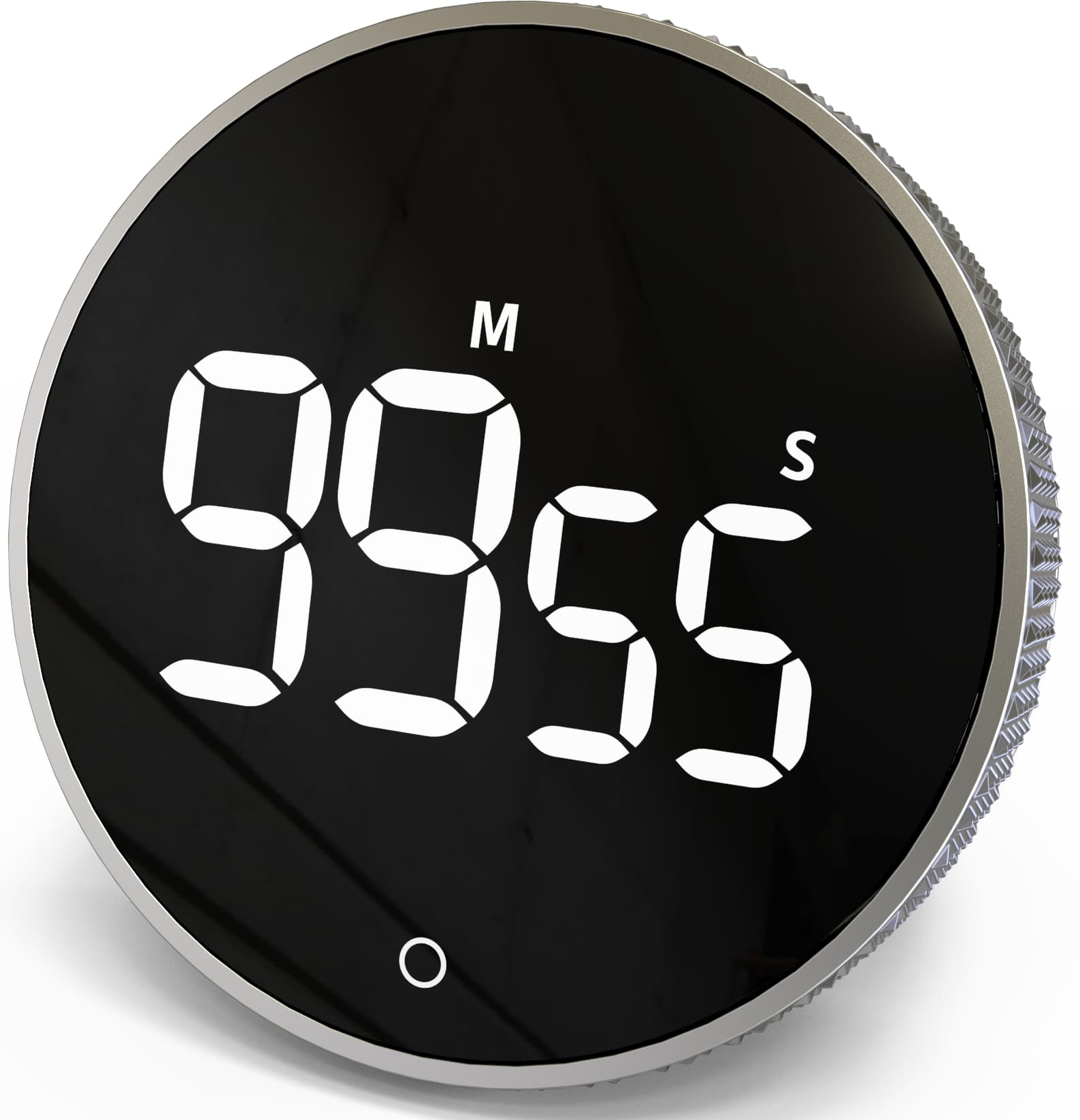 DAYHOME Digitaler Timer/Stoppuhr YT6712-SR, mit Magnet, silber