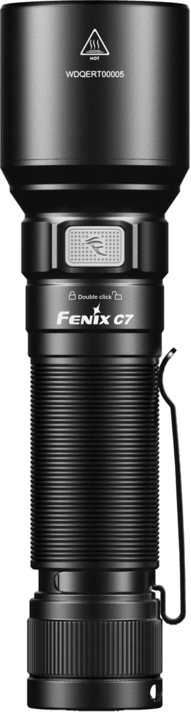 FENIX LED-Taschenlampe C7, Akkubetrieb, schwarz