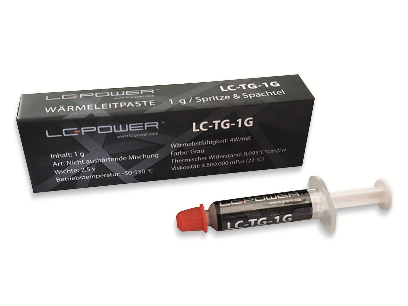 LC POWER Wärmeleitpaste LC-TG-1G, 1g