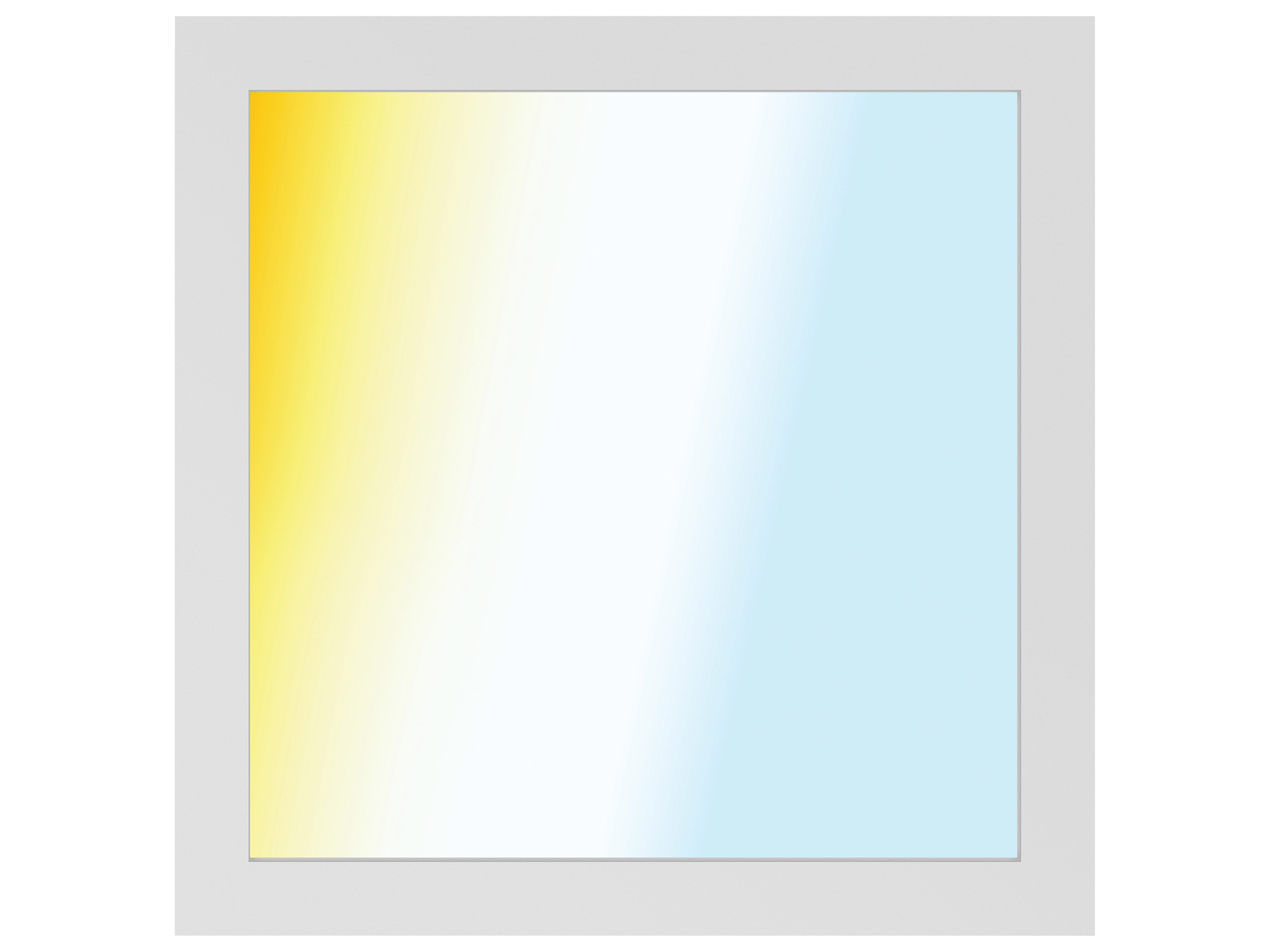 MÜLLER-LICHT LED-Panel, Calida Square 45, Farbwechsel, 24W