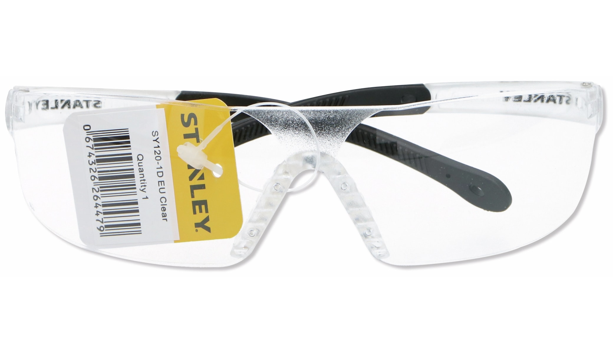 STANLEY Schutzbrille 1D clear PC Frameless, EN 166