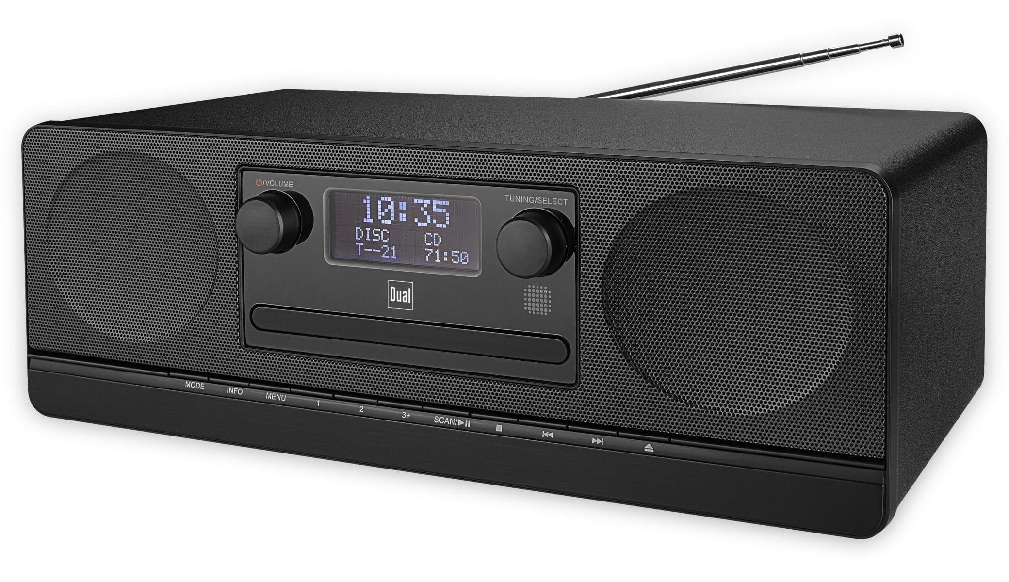 Dual Stereoanlage DAB 420 BT, schwarz, DAB+, Bluetooth