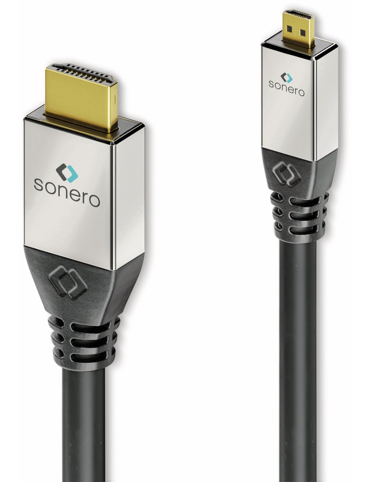 SONERO HDMI Kabel A/D, 4K, 3 m, schwarz