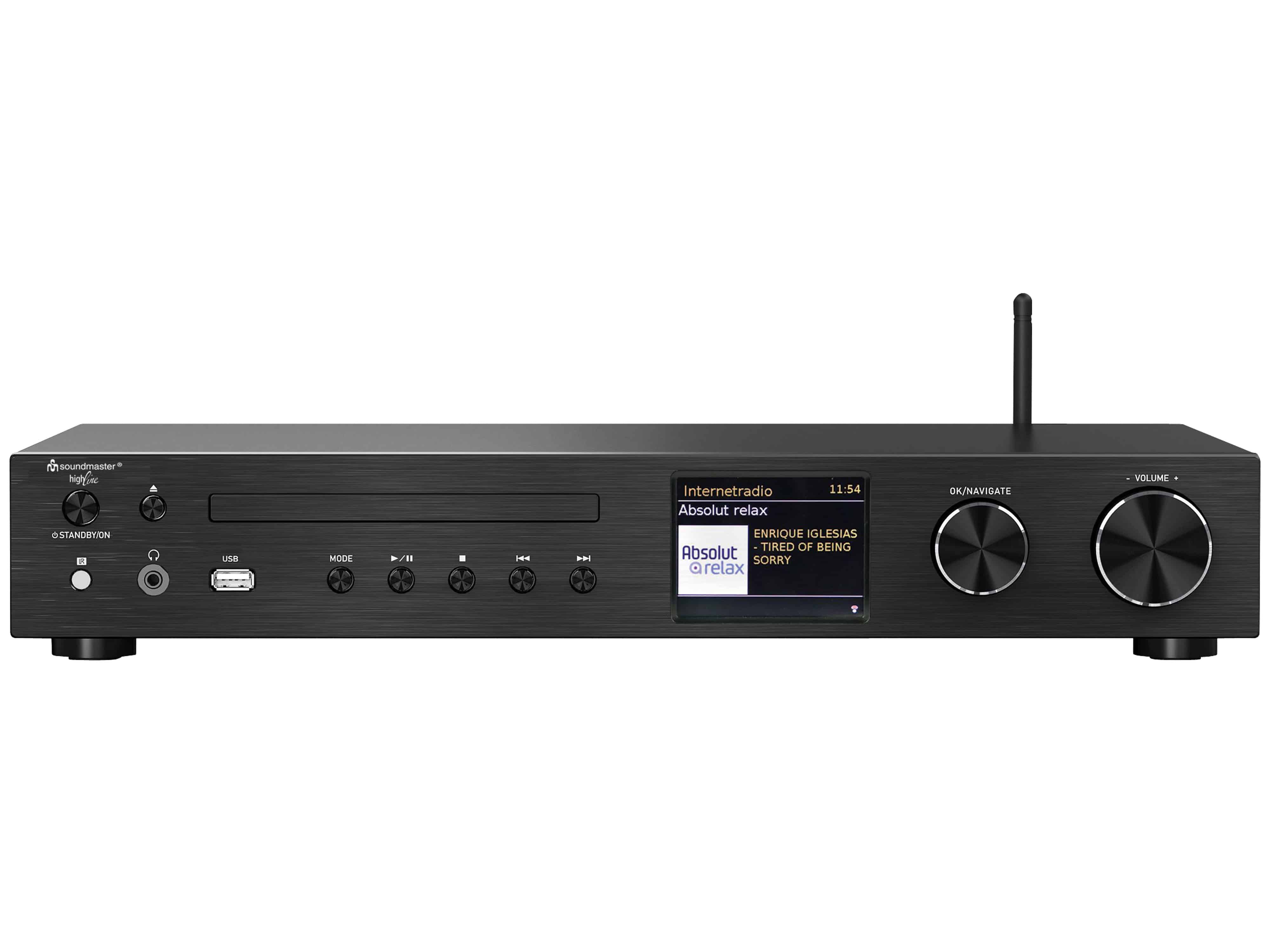 SOUNDMASTER Multi Audio System ICD4350SW HighLine, schwarz