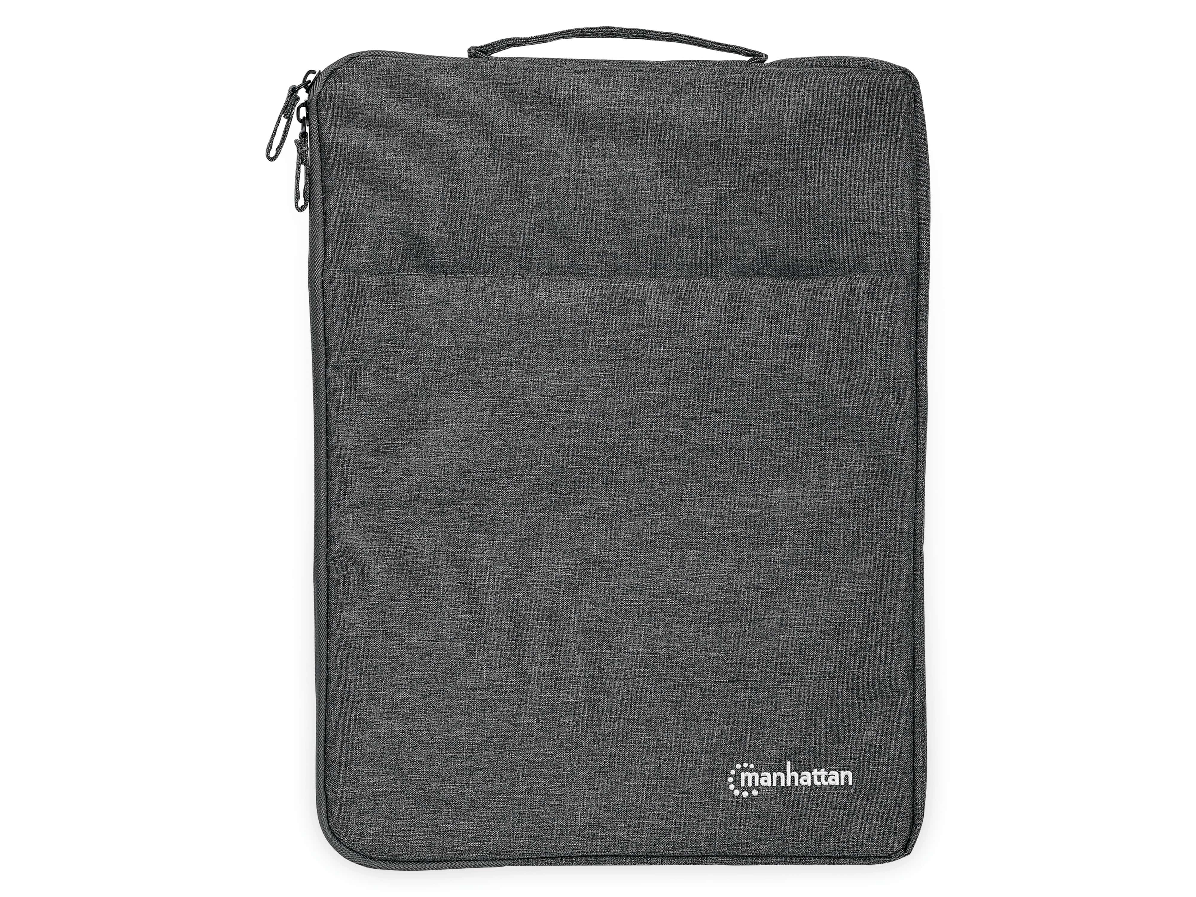 MANHATTAN Notebook Sleeve bis zu 15,6", wasserfest, grau