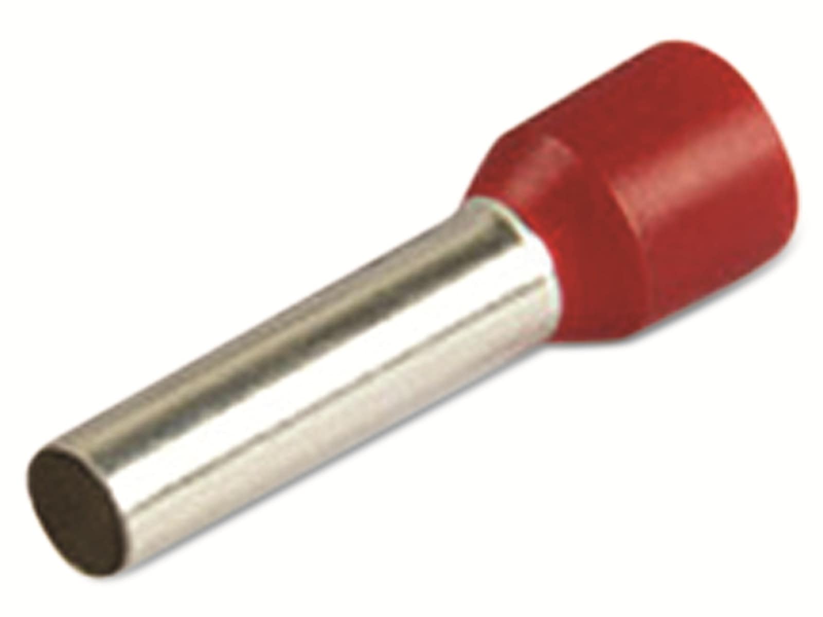 VOGT Aderendhülsen, 490818, isoliert,rot, Crimp, AWG 8, 10,0 mm², 100 Stück