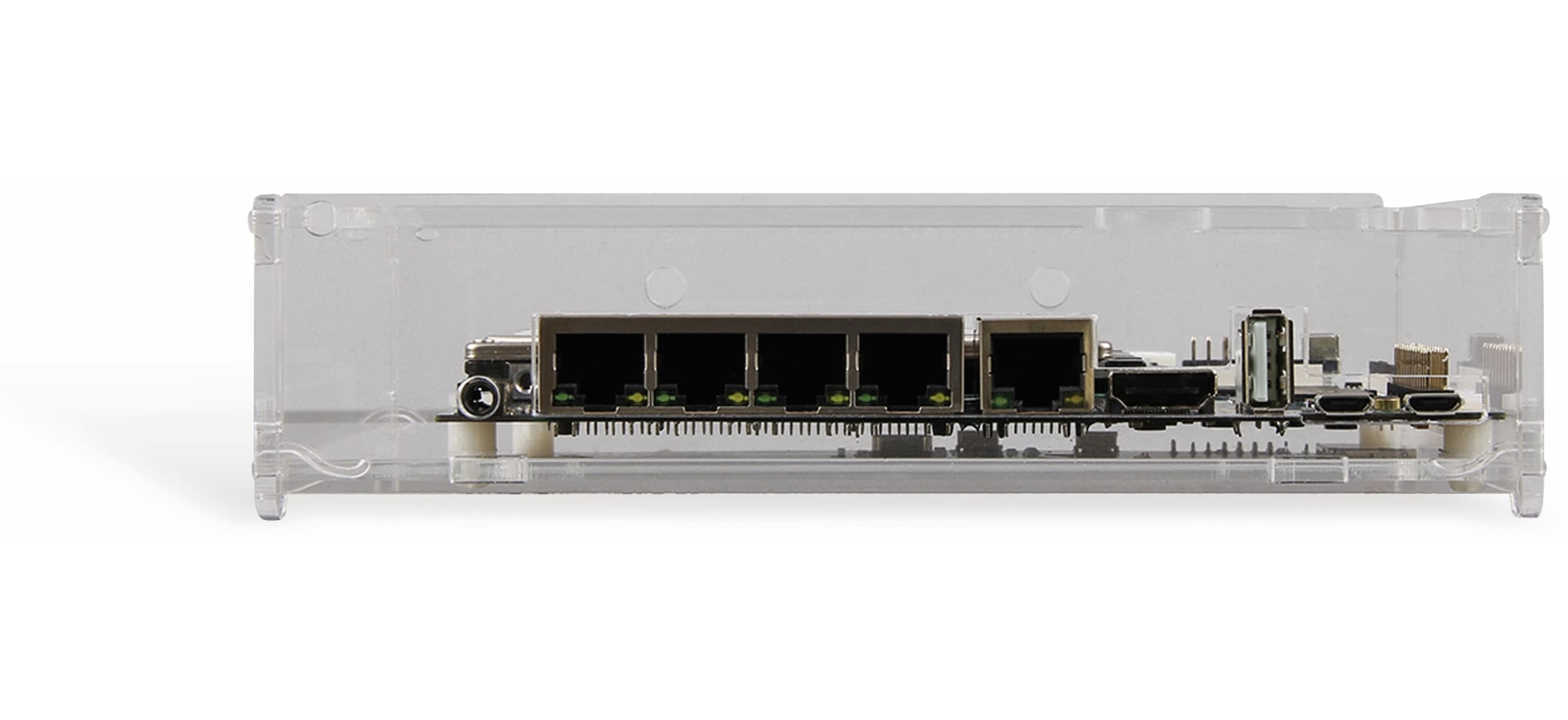 Banana Pi R1 Router Gehäuse Acryl transparent