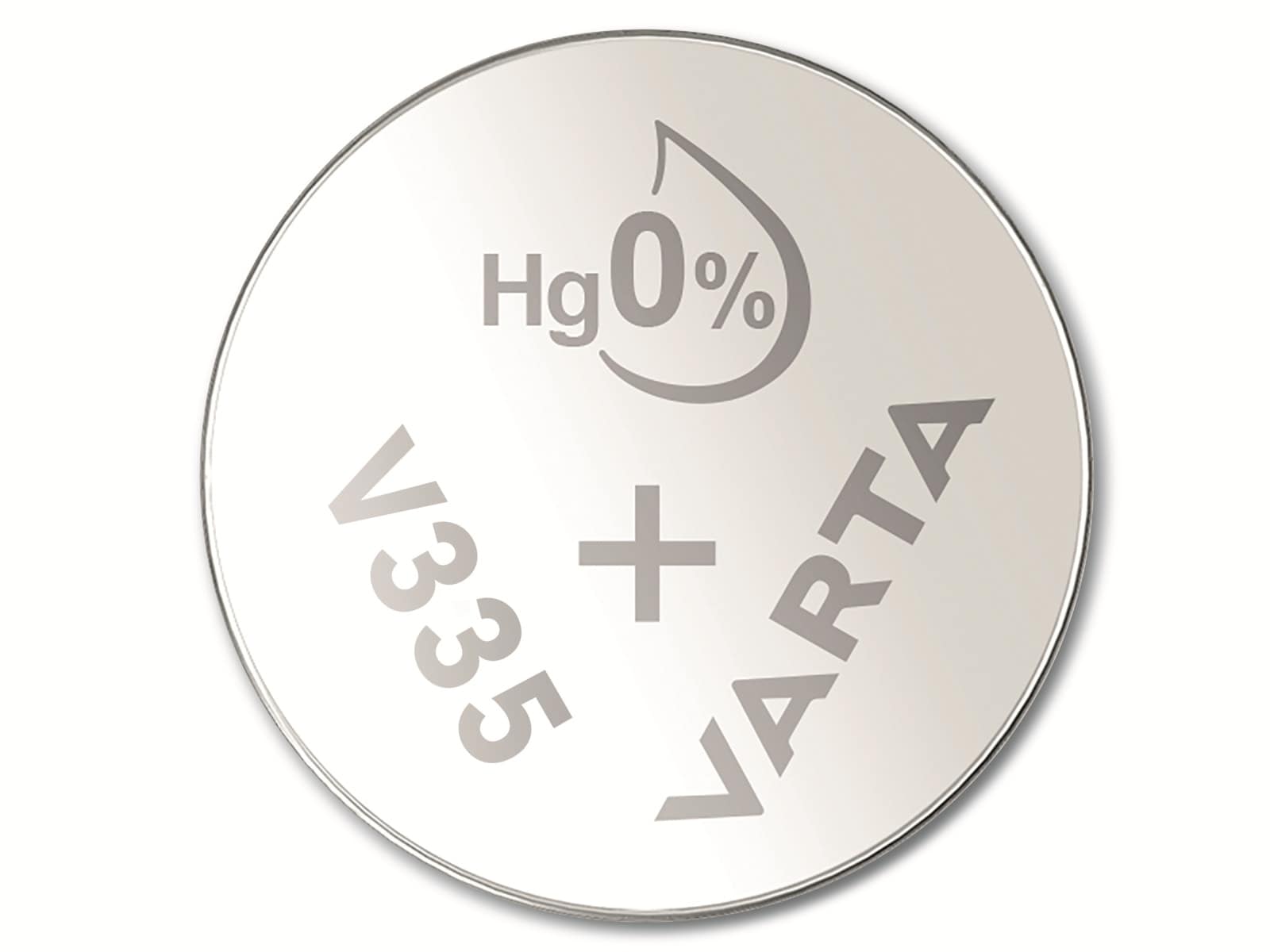 VARTA Knopfzelle Silver Oxide, 335 SR512, 1.55V, 10 Stück