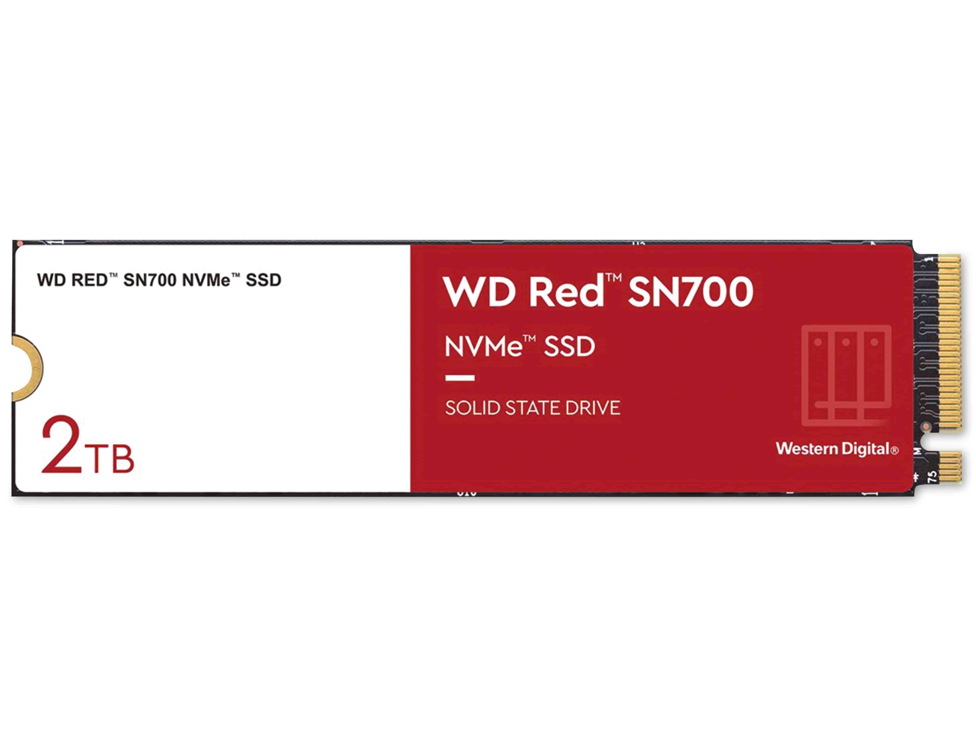 WESTERN DIGITAL M.2 SSD WD Red SN700, 2 TB, NVMe, intern