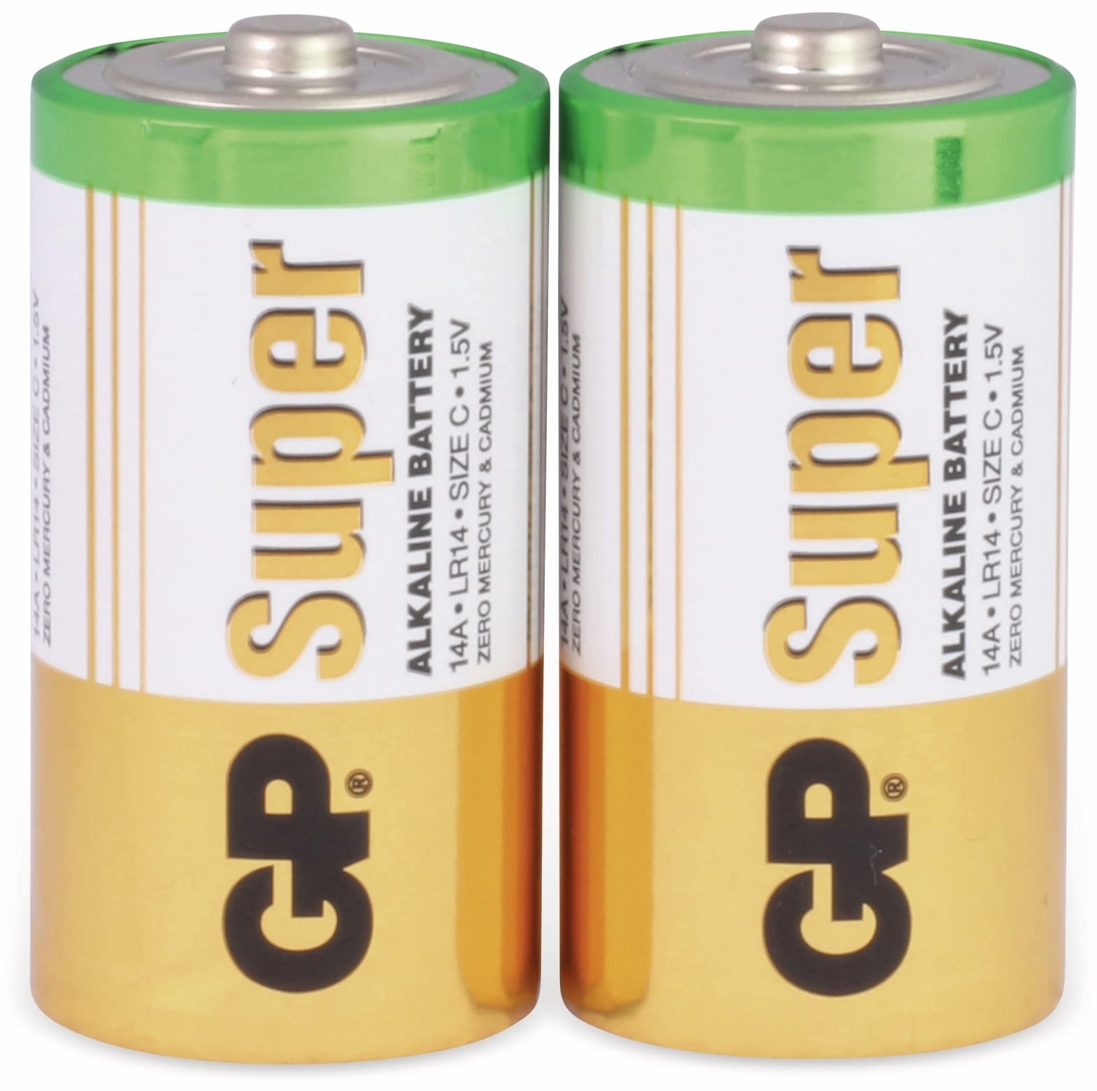 GP Baby-Batterie-Set SUPER Alkaline 2 Stück