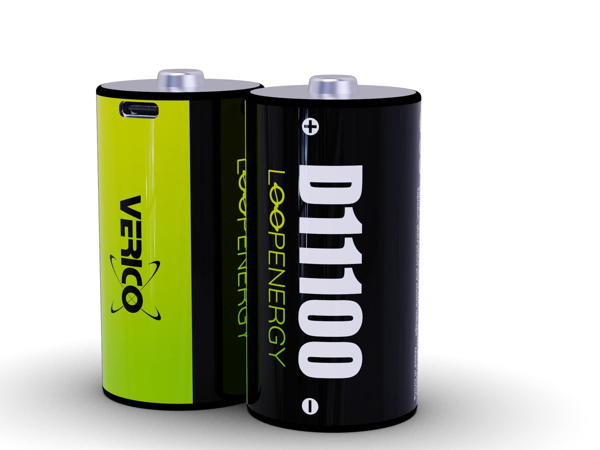 VERICO Li-Ion-Akku LoopEnergy D/Mono 7.400 mAh 2 Stück