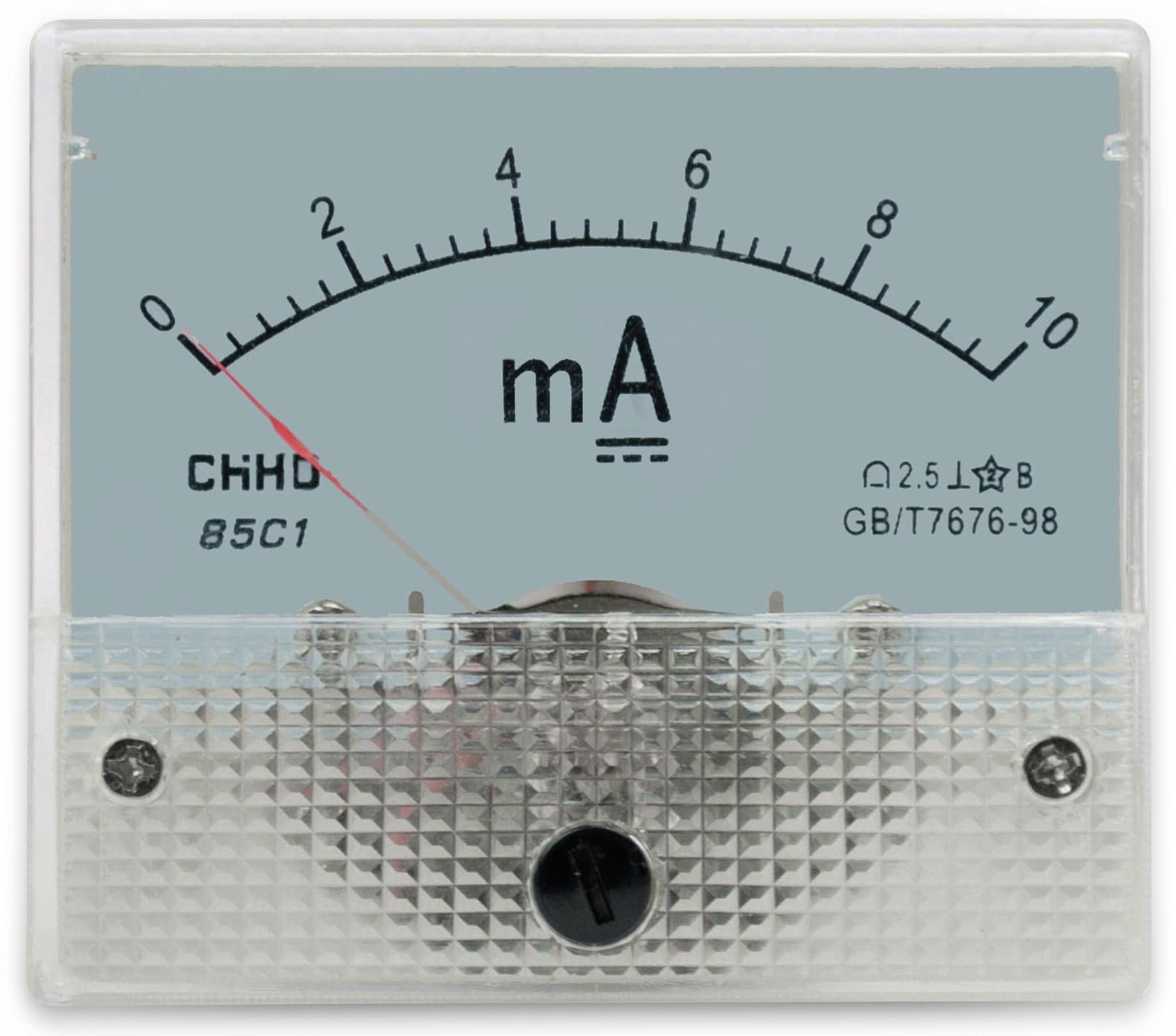 Einbau-Messinstrument, 0...10 mA-