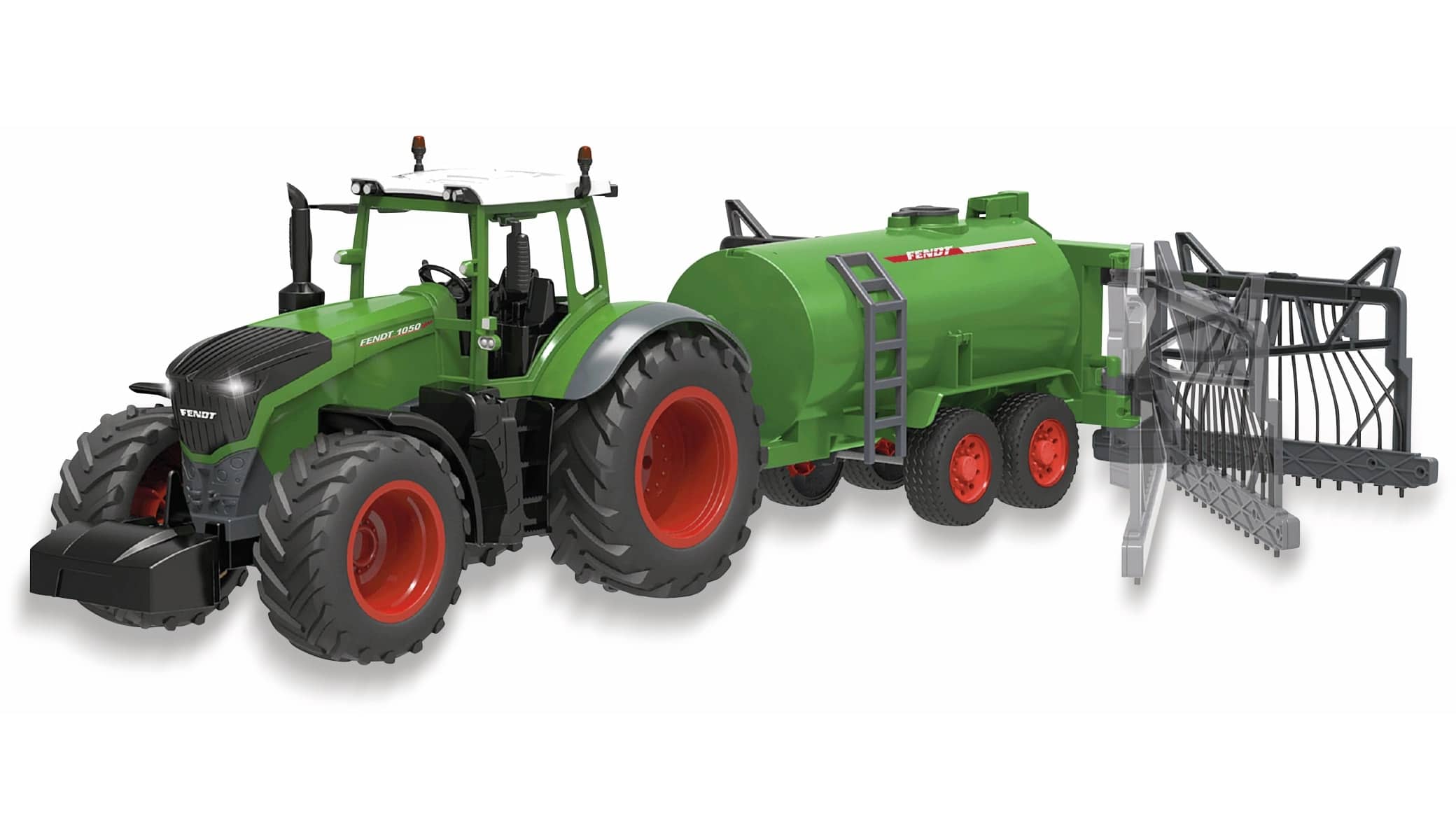 JAMARA 405235 Fendt Fasswagen mit Schlauchverteiler