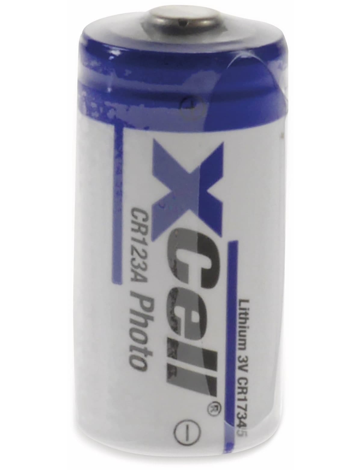 XCELL Lithium-Fotobatterie CR123A bulk, 3 V-, 1550 mAh